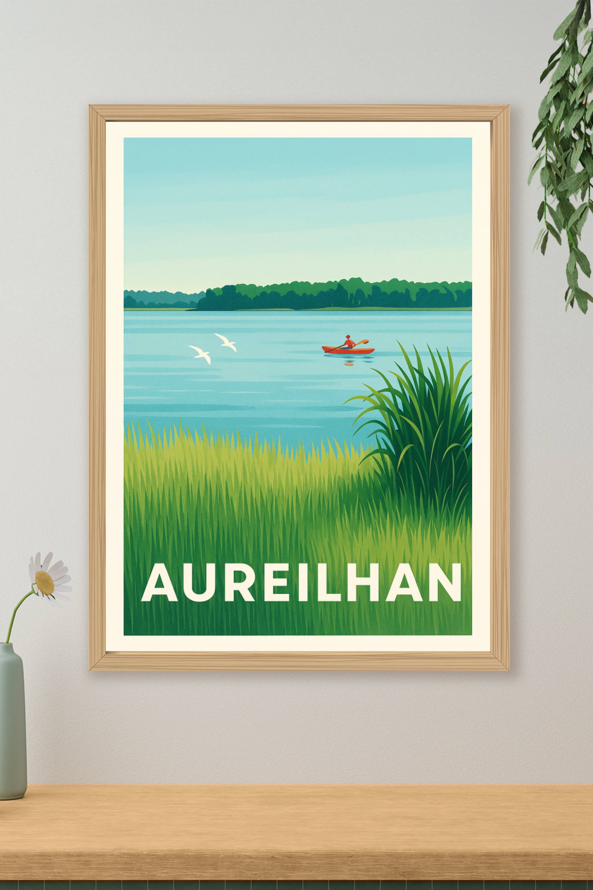 Affiche de Aureilhan - Évasion paisible au fil de l'eau