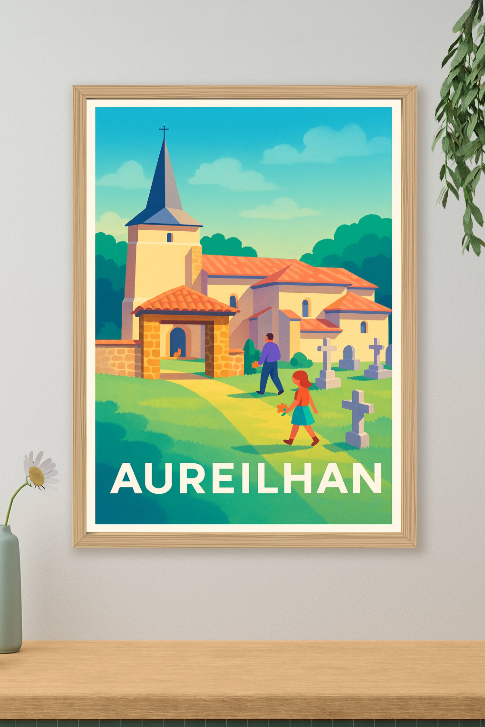Affiche de Aureilhan - Charme et Sérénité au Cœur du Village