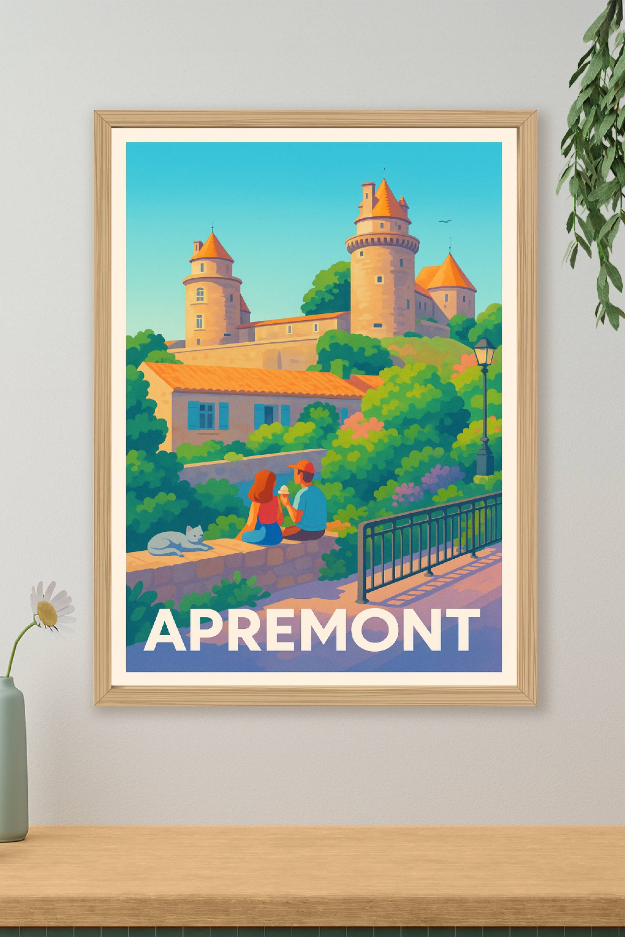 Affiche de Apremont - Évasion romantique au château