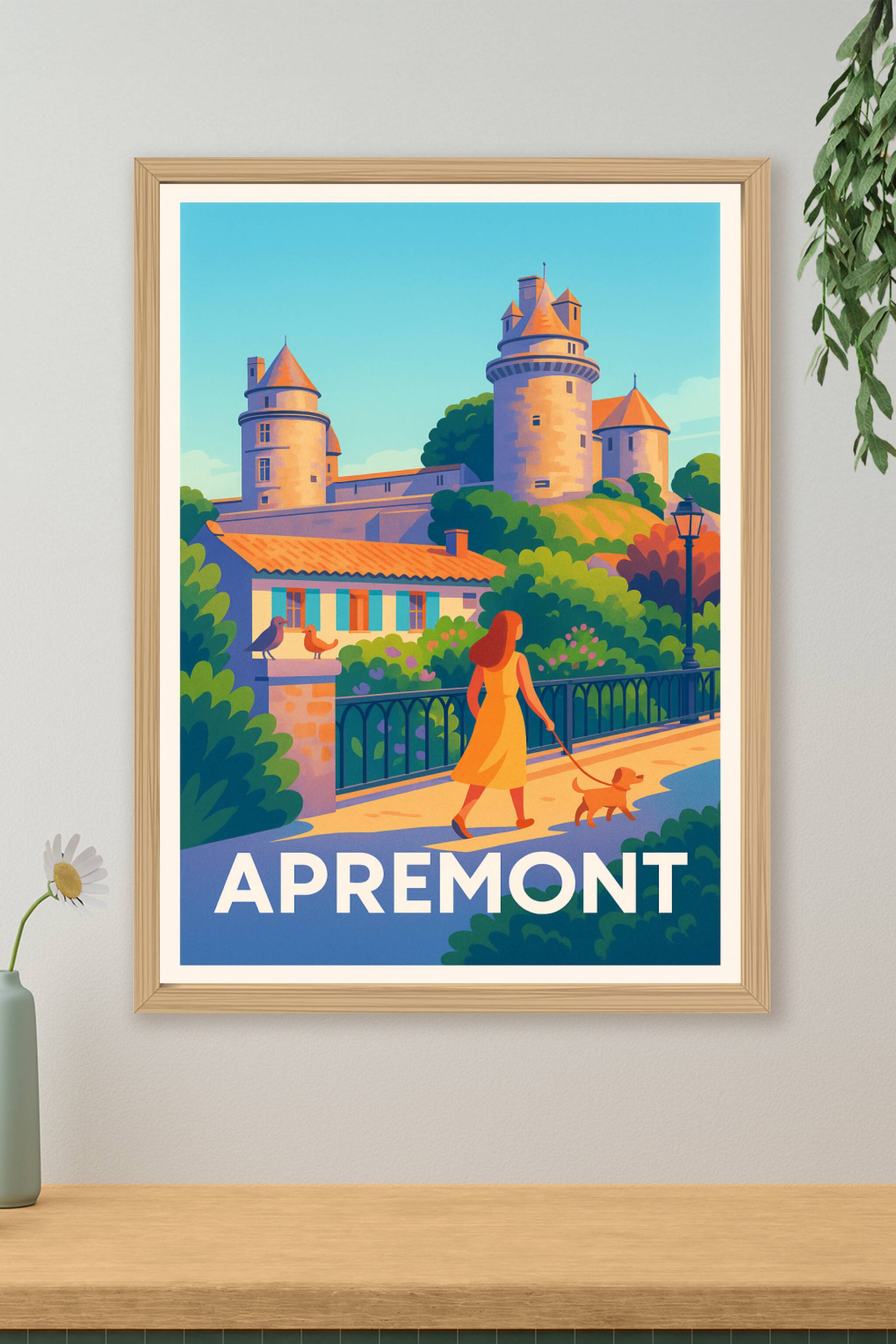 Affiche de Apremont - Flânerie au cœur du patrimoine