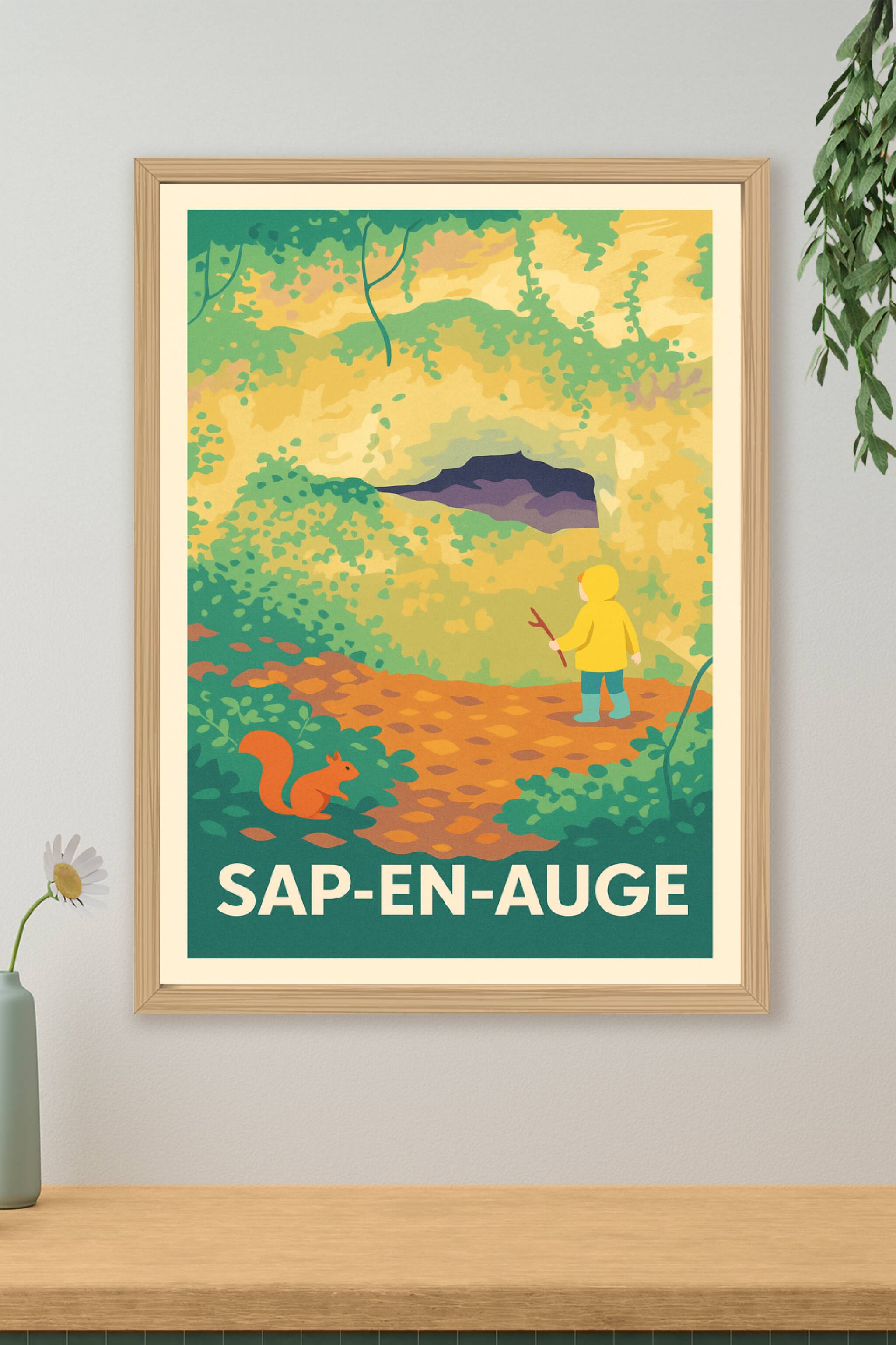 Affiche de Sap-en-Auge - L'émerveillement au cœur de la nature