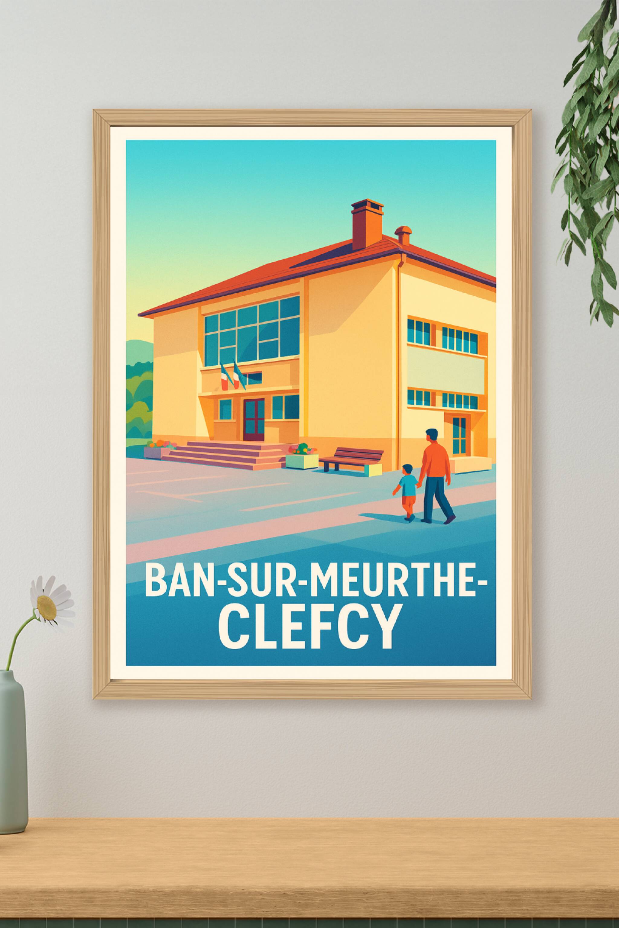 Affiche de Ban-sur-Meurthe-Clefcy - Tranquillité et charme local