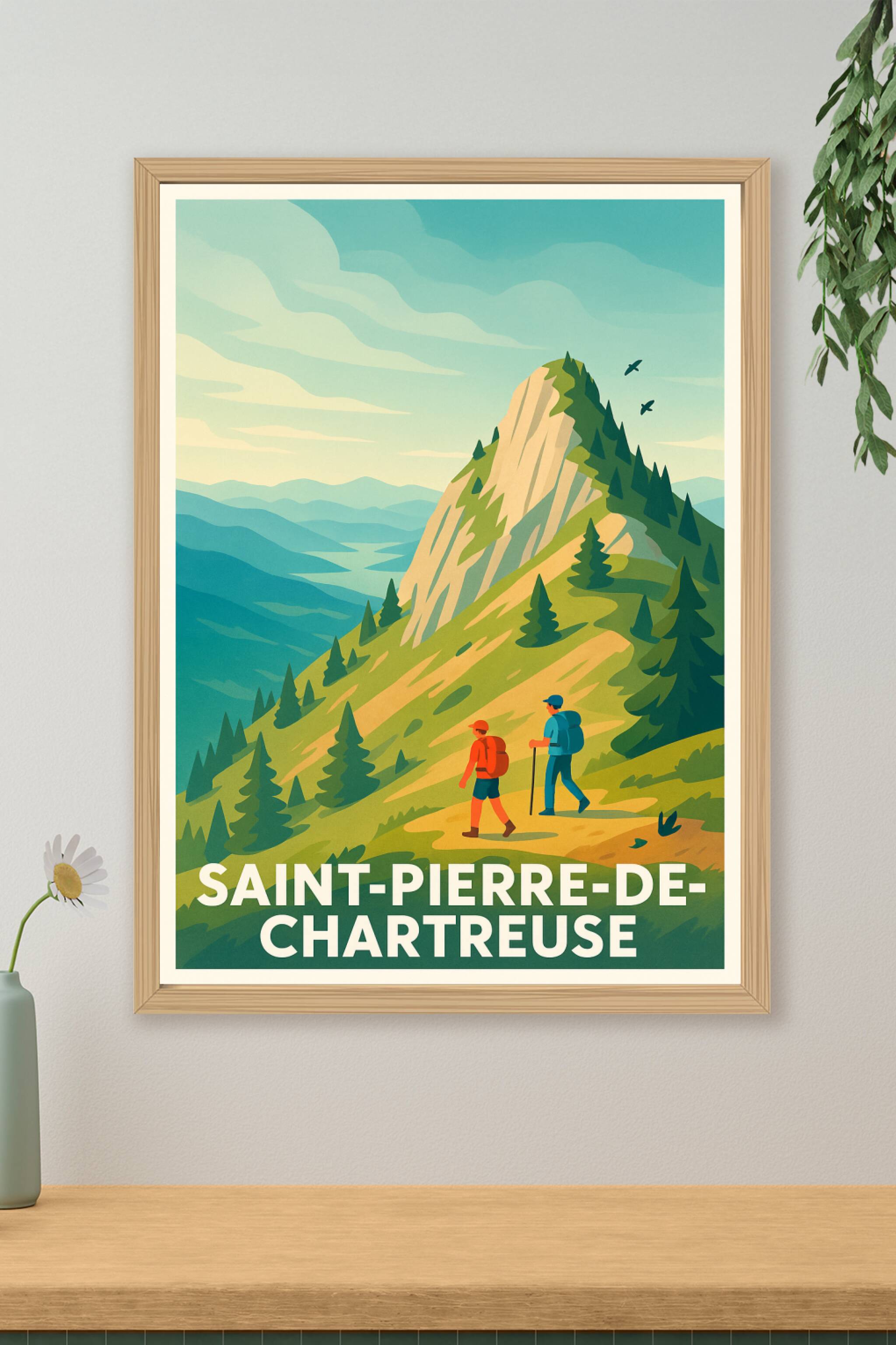 Affiche de Saint-Pierre-de-Chartreuse - Escapade Montagnarde Inoubliable