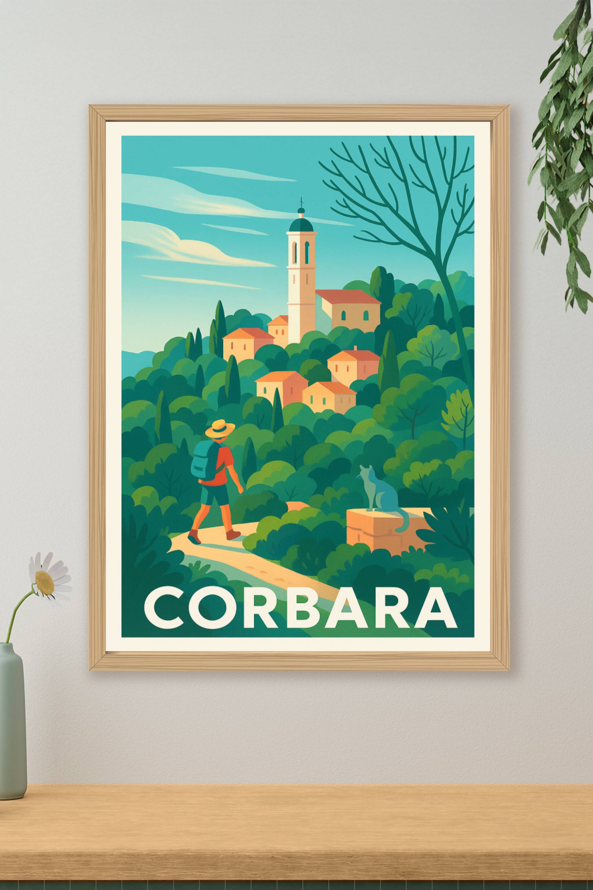 Affiche de Corbara - Une escapade bucolique en pleine nature