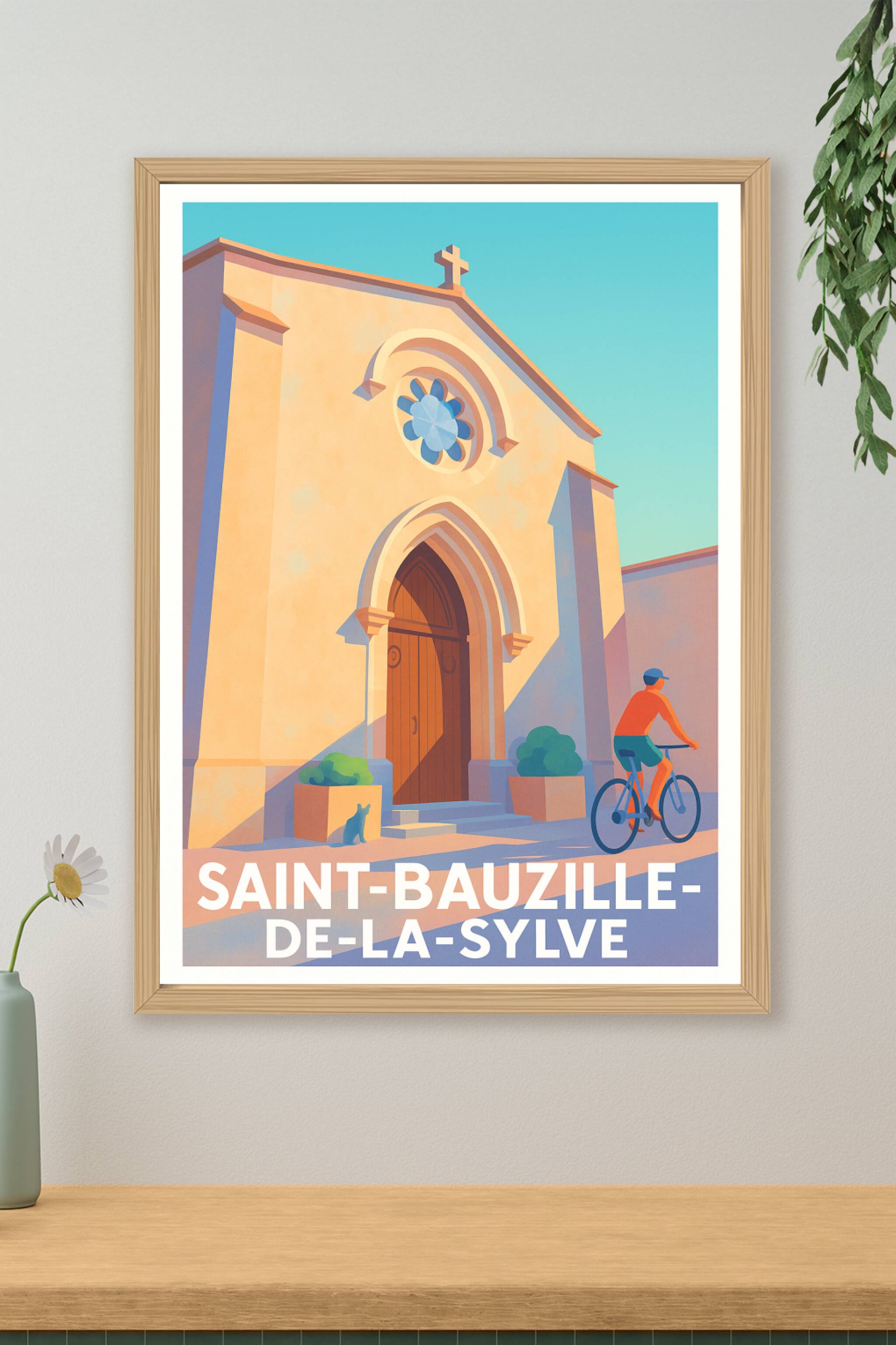 Affiche de Saint-Bauzille-de-la-Sylve - Charme et lumière du Sud