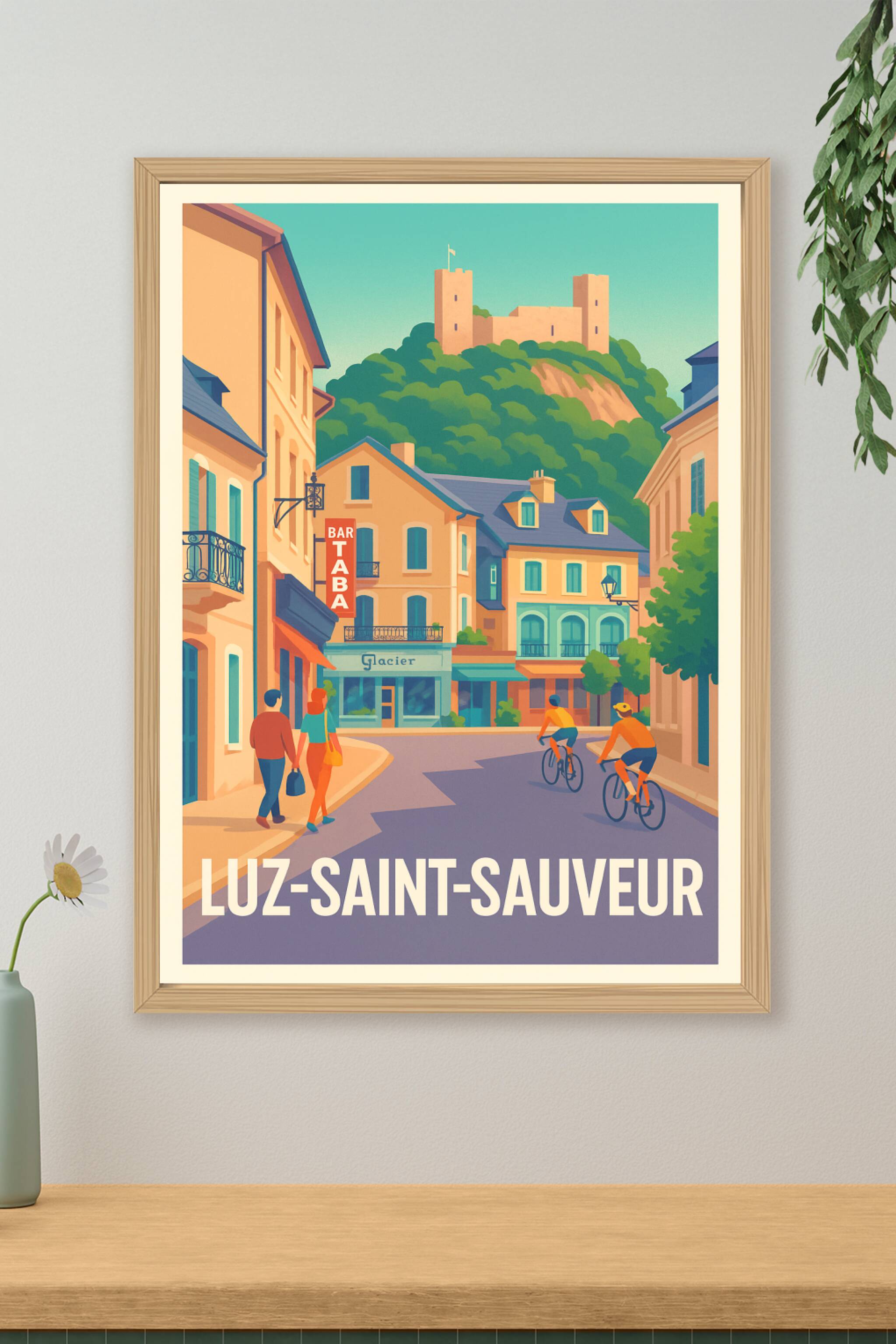 Affiche de Luz-Saint-Sauveur - Charme et sérénité pyrénéennes