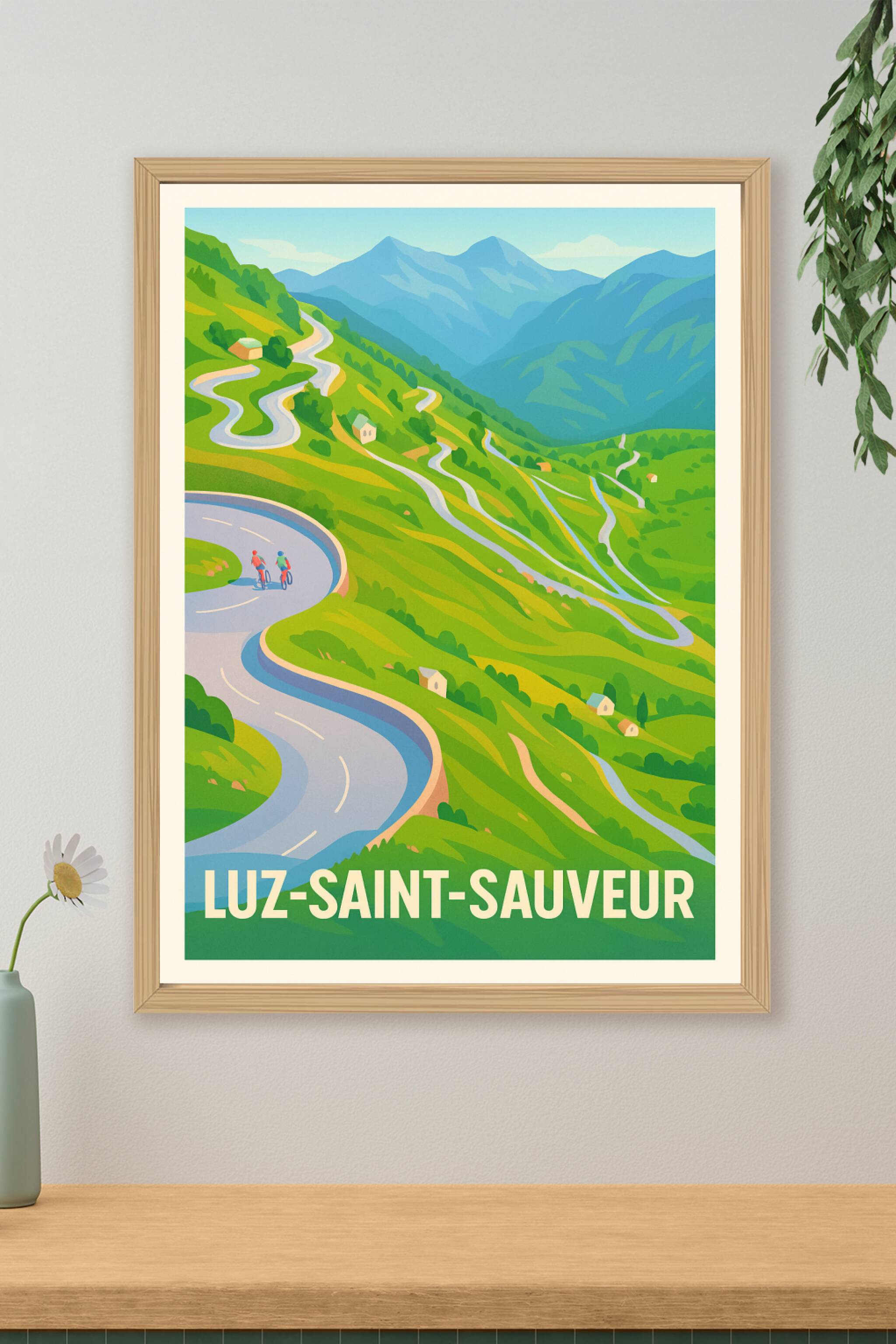 Affiche de Luz-Saint-Sauveur - Évasion au cœur des Pyrénées