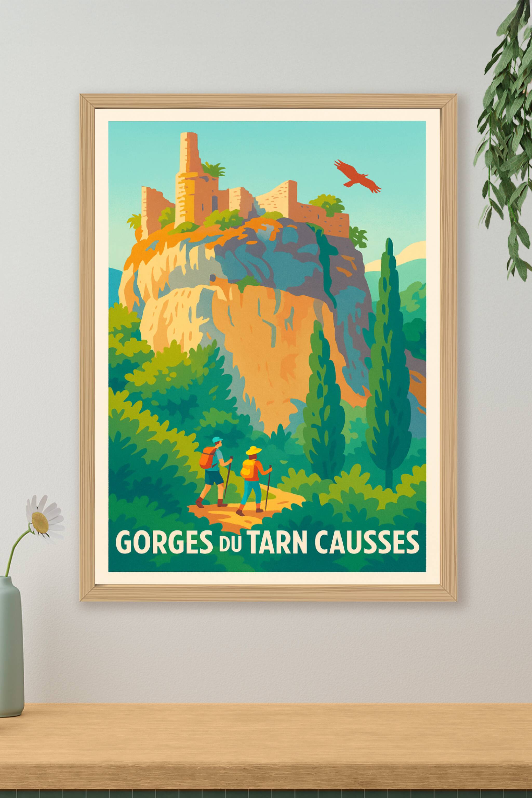 Affiche de Gorges du Tarn Causses - Évasion nature et patrimoine