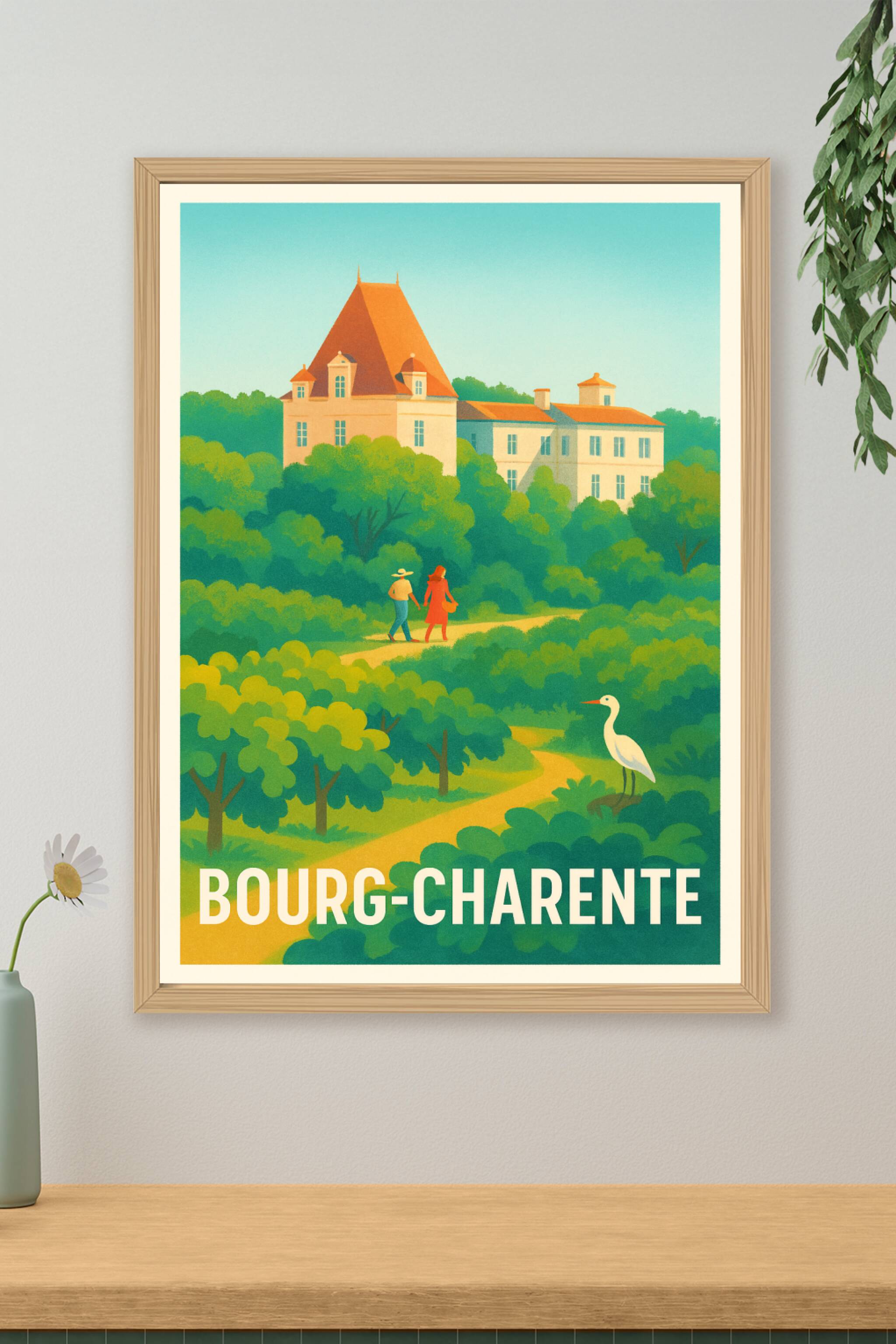 Affiche de Bourg-Charente - Balade bucolique au cœur de la nature