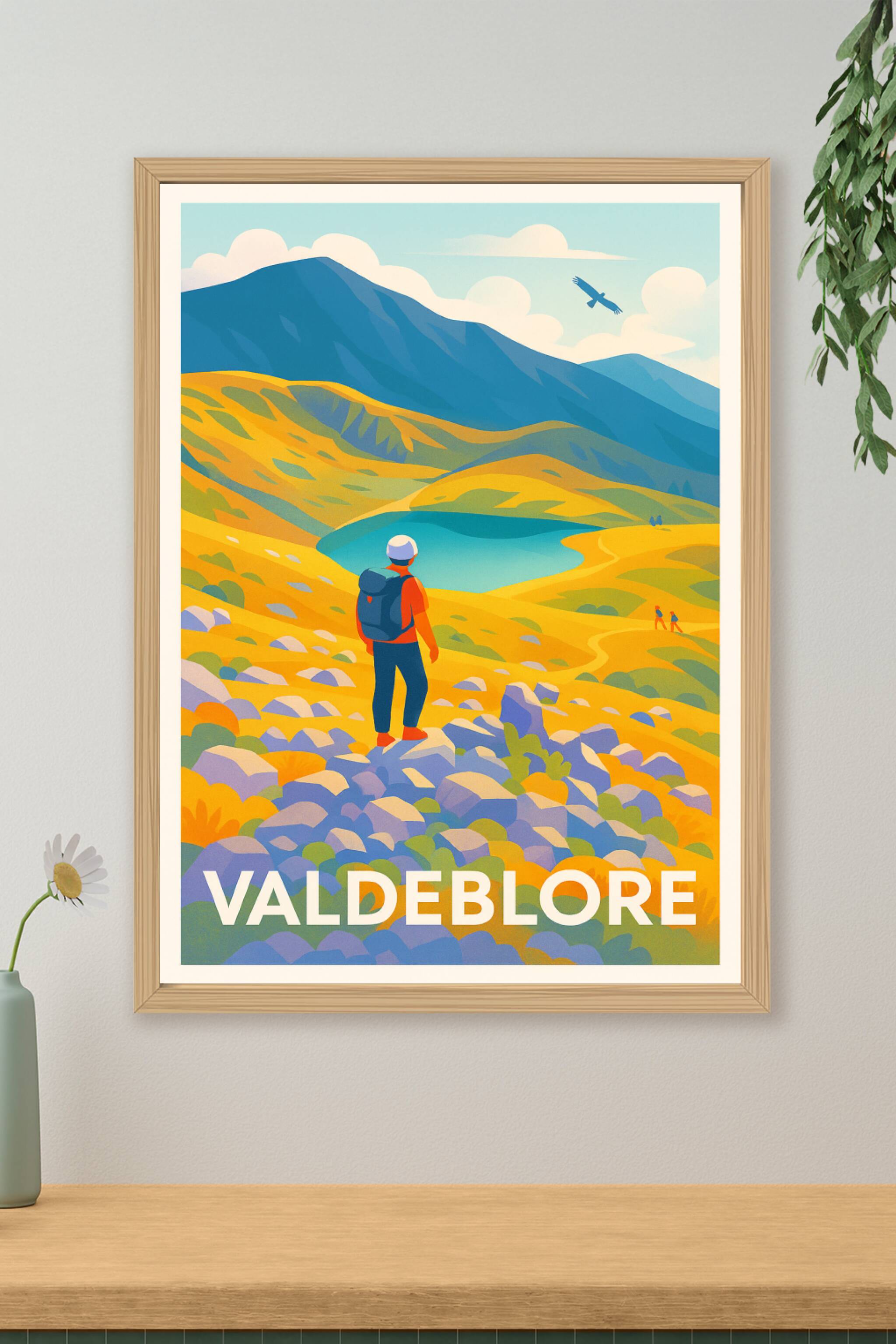 Affiche de Valdeblore - Évasion Nature et Montagne