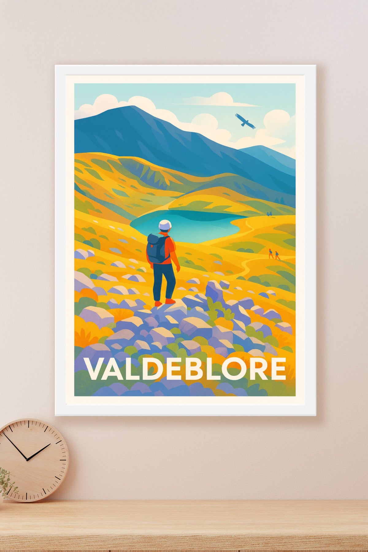Affiche Valdeblore — Évasion Nature et Montagne · poster d'art de Valdeblore