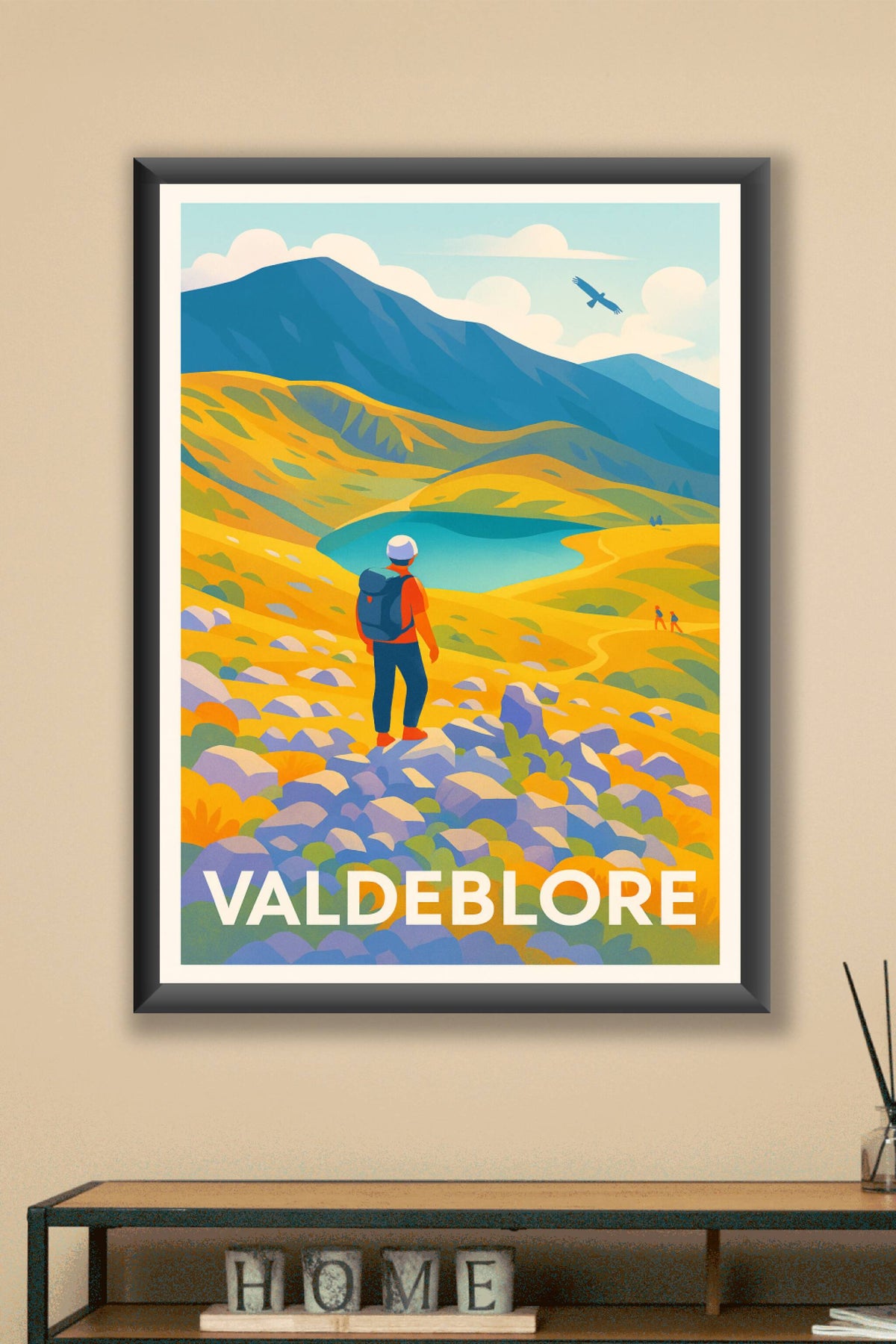 Affiche Valdeblore — Évasion Nature et Montagne · poster d'art de Valdeblore