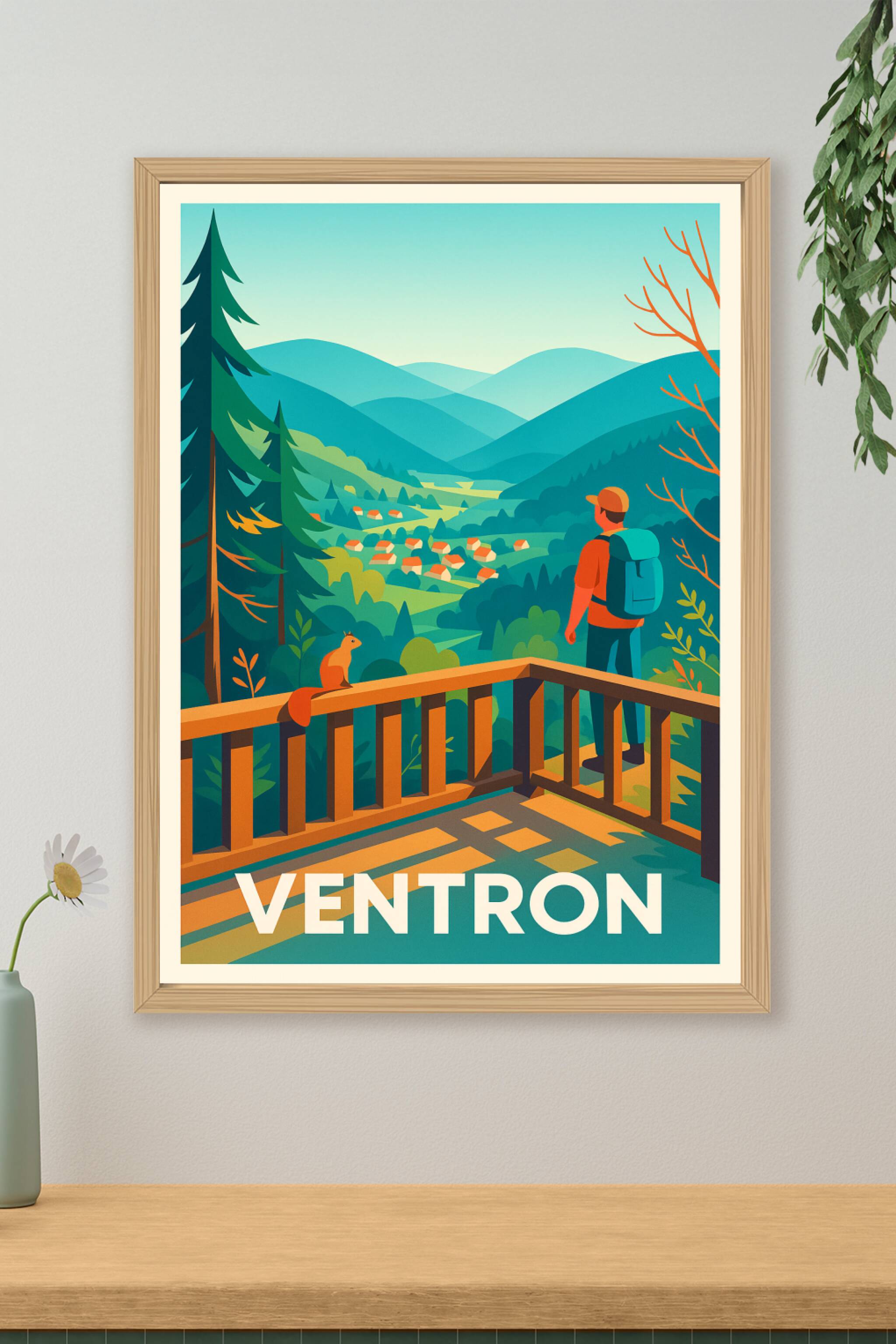 Affiche de Ventron - Évasion nature et panoramas apaisants