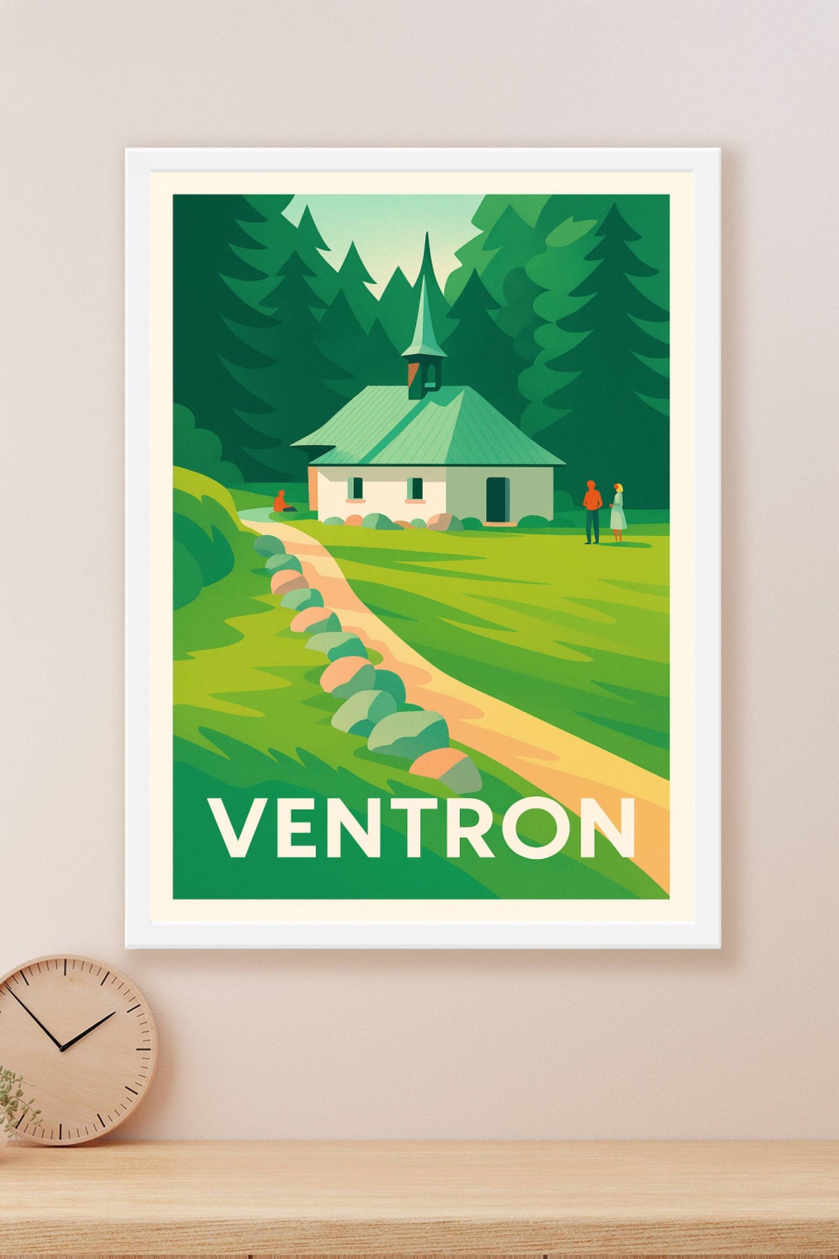 Affiche Ventron — Évasion au cœur des Vosges · poster d'art de Ventron