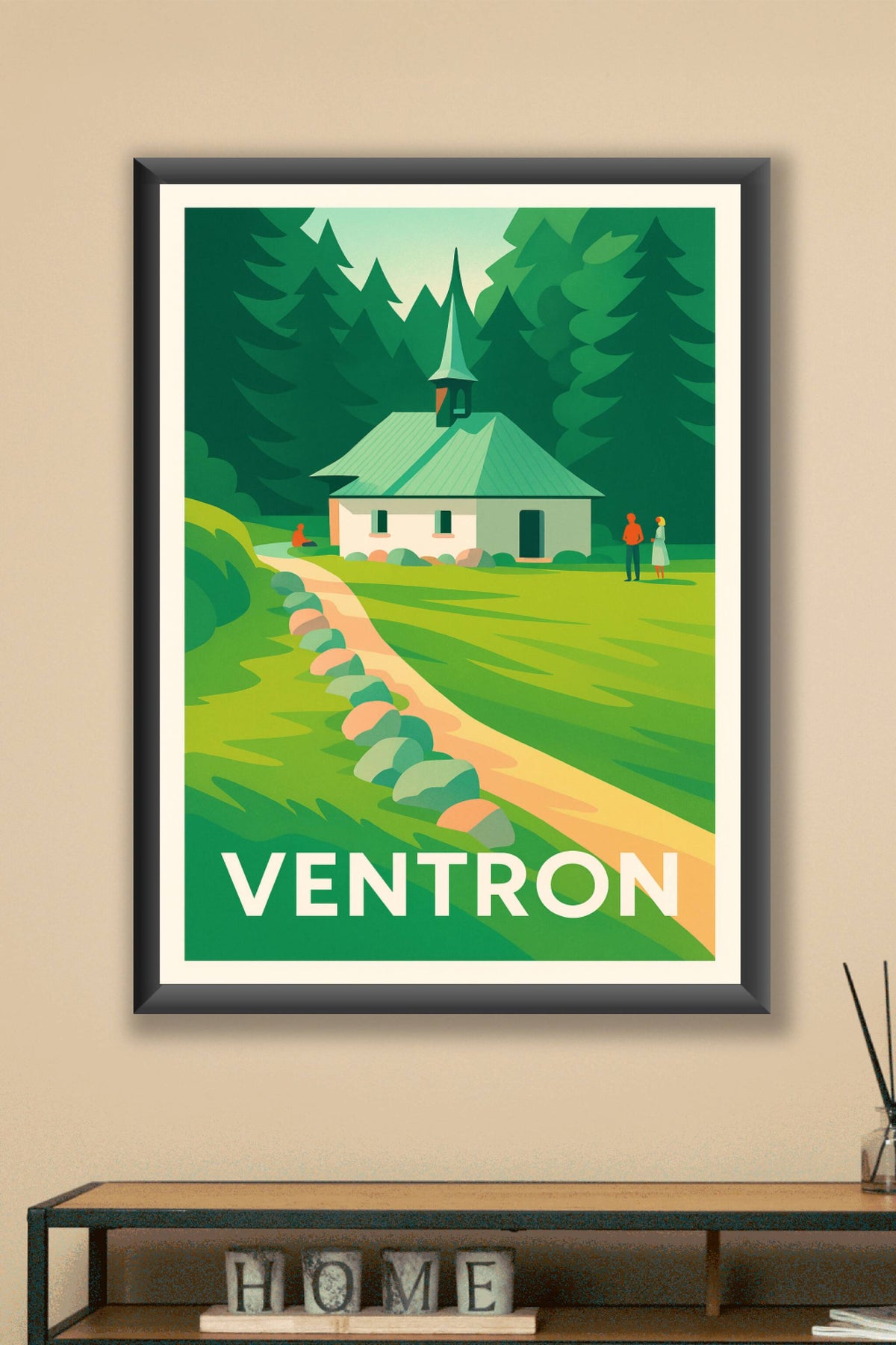 Affiche Ventron — Évasion au cœur des Vosges · poster d'art de Ventron