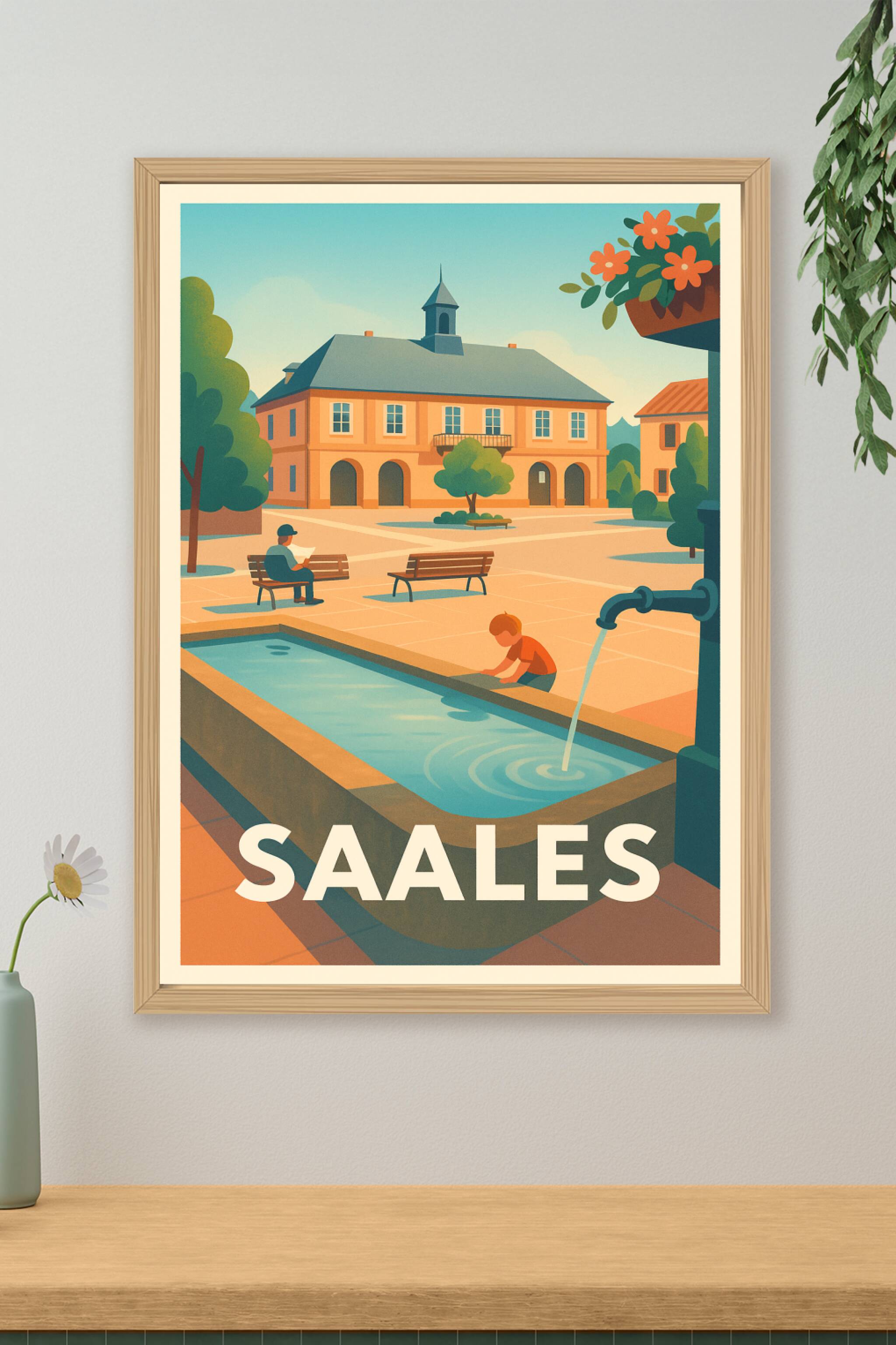 Affiche de Saales - Charme et sérénité en Alsace