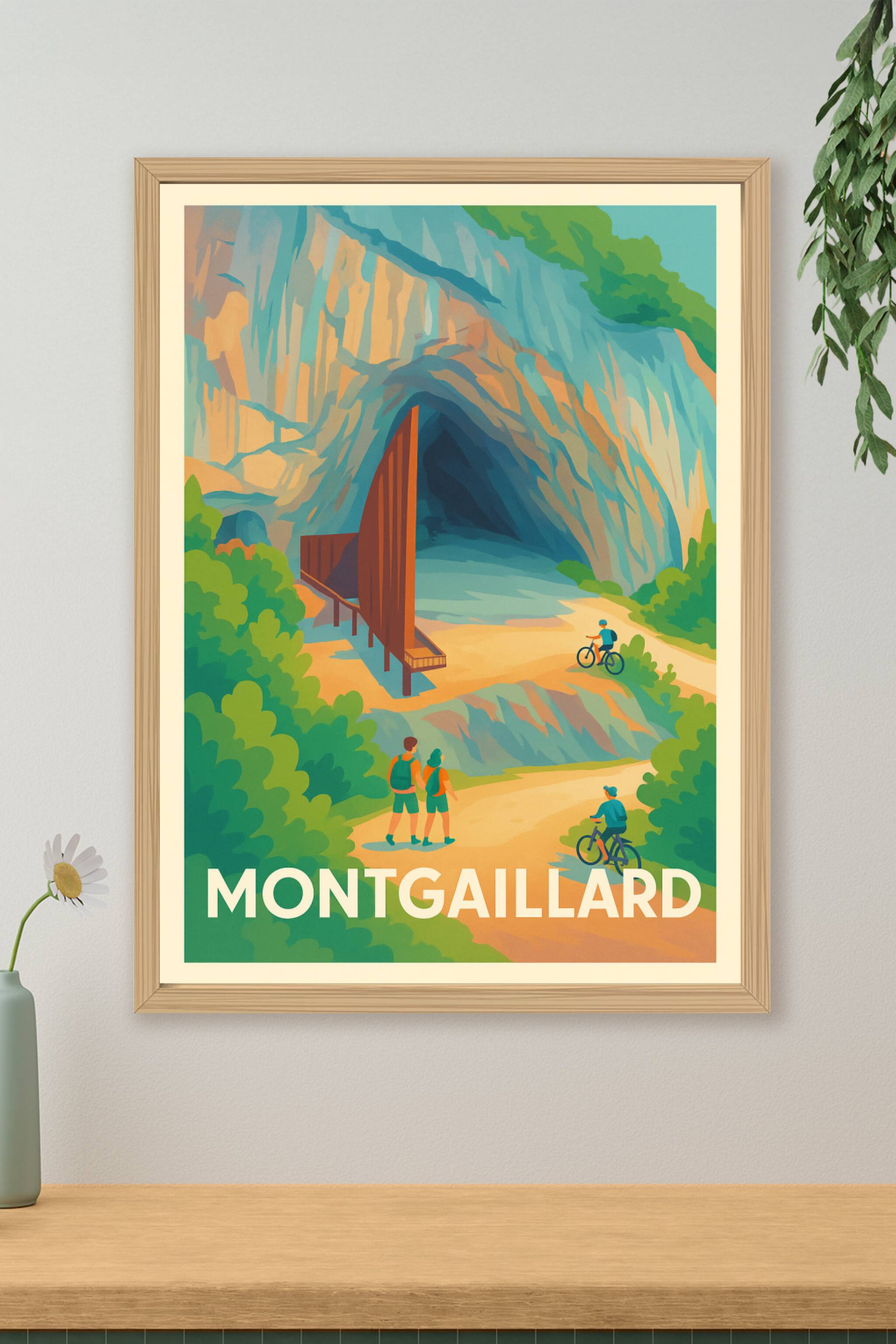 Affiche de Montgaillard - Aventure et nature en pleine exploration