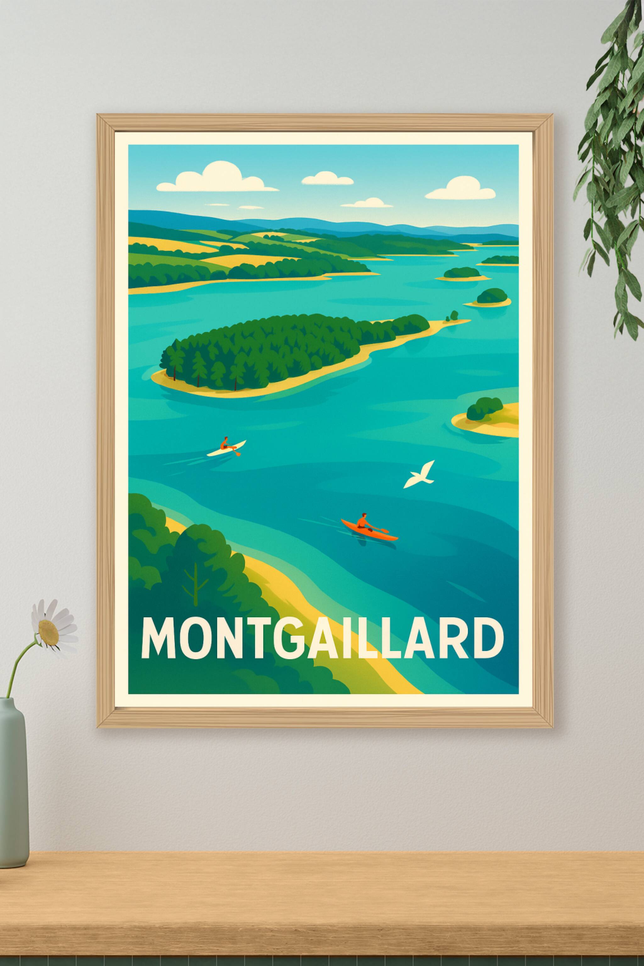 Affiche de Montgaillard - L'évasion aquatique en pleine nature