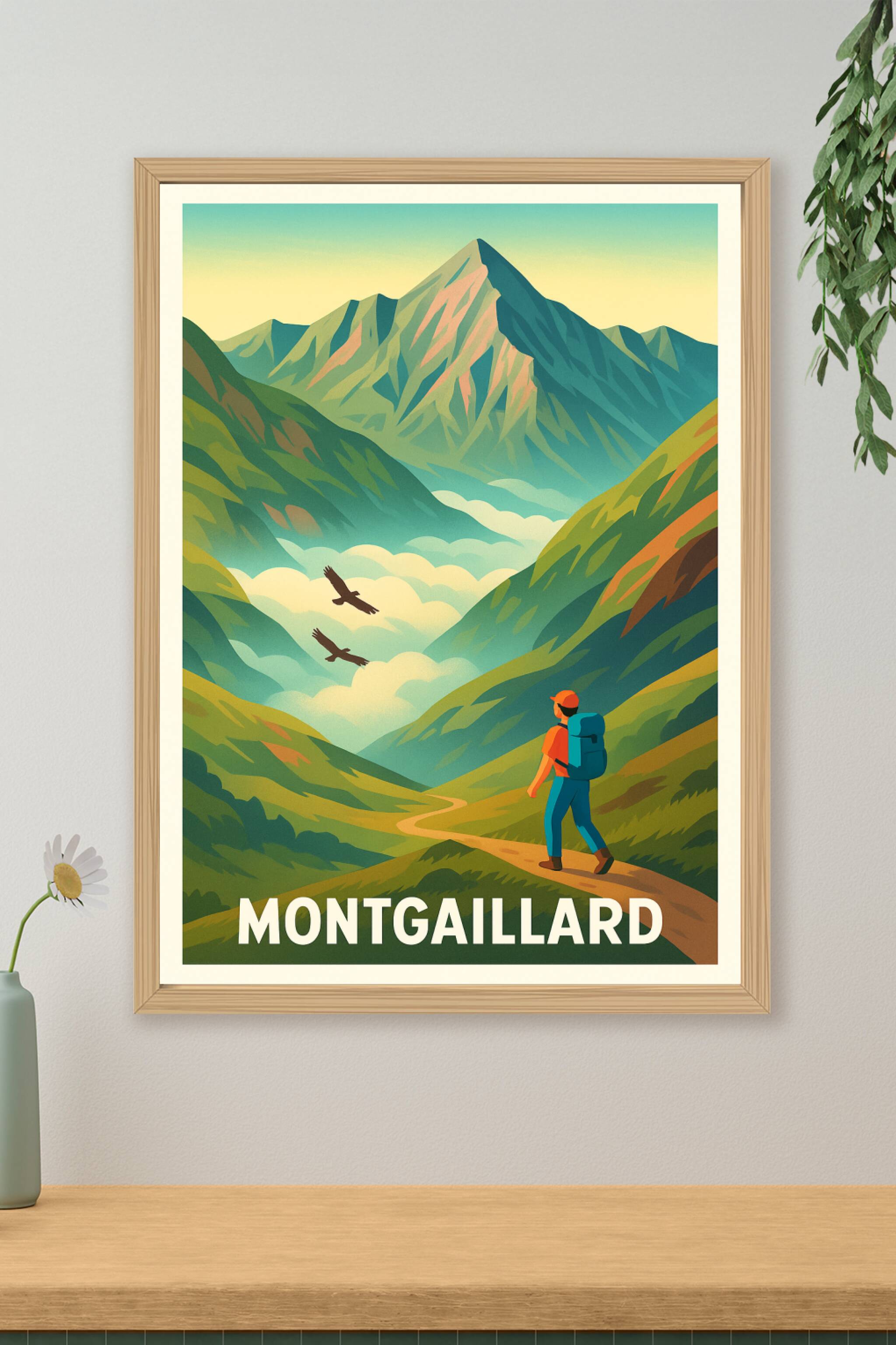 Affiche de Montgaillard - L'appel des sommets