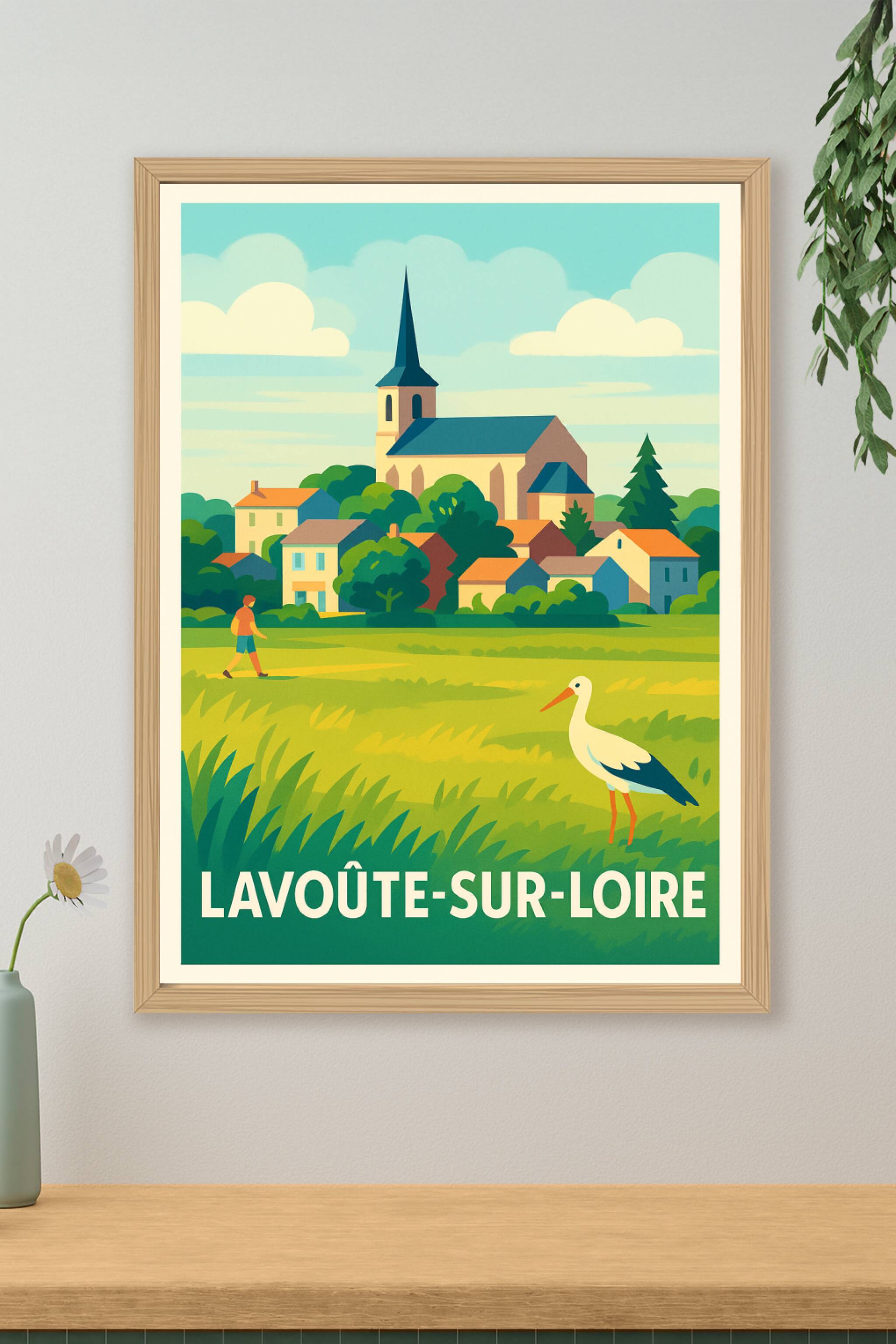 Affiche de Lavoûte-sur-Loire - Charme bucolique au fil de la Loire