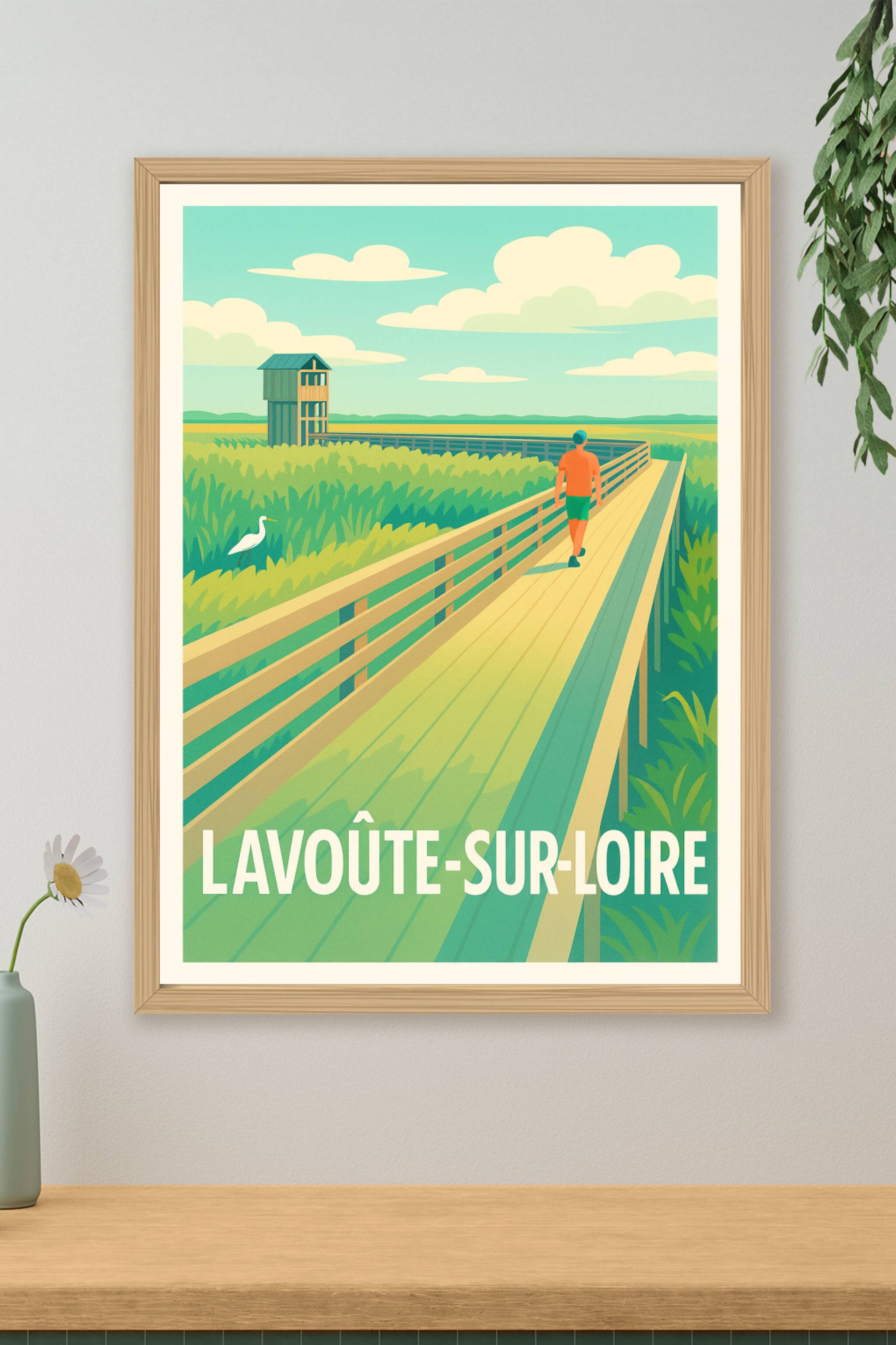 Affiche de Lavoûte-sur-Loire - Invitation à la découverte nature