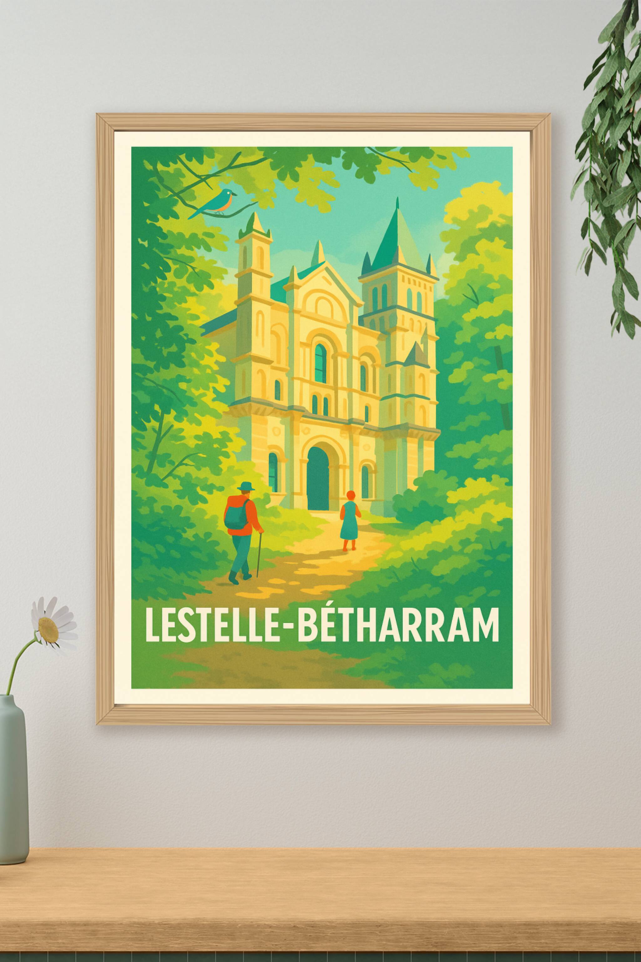 Affiche de Lestelle-Bétharram - Une balade au cœur du patrimoine