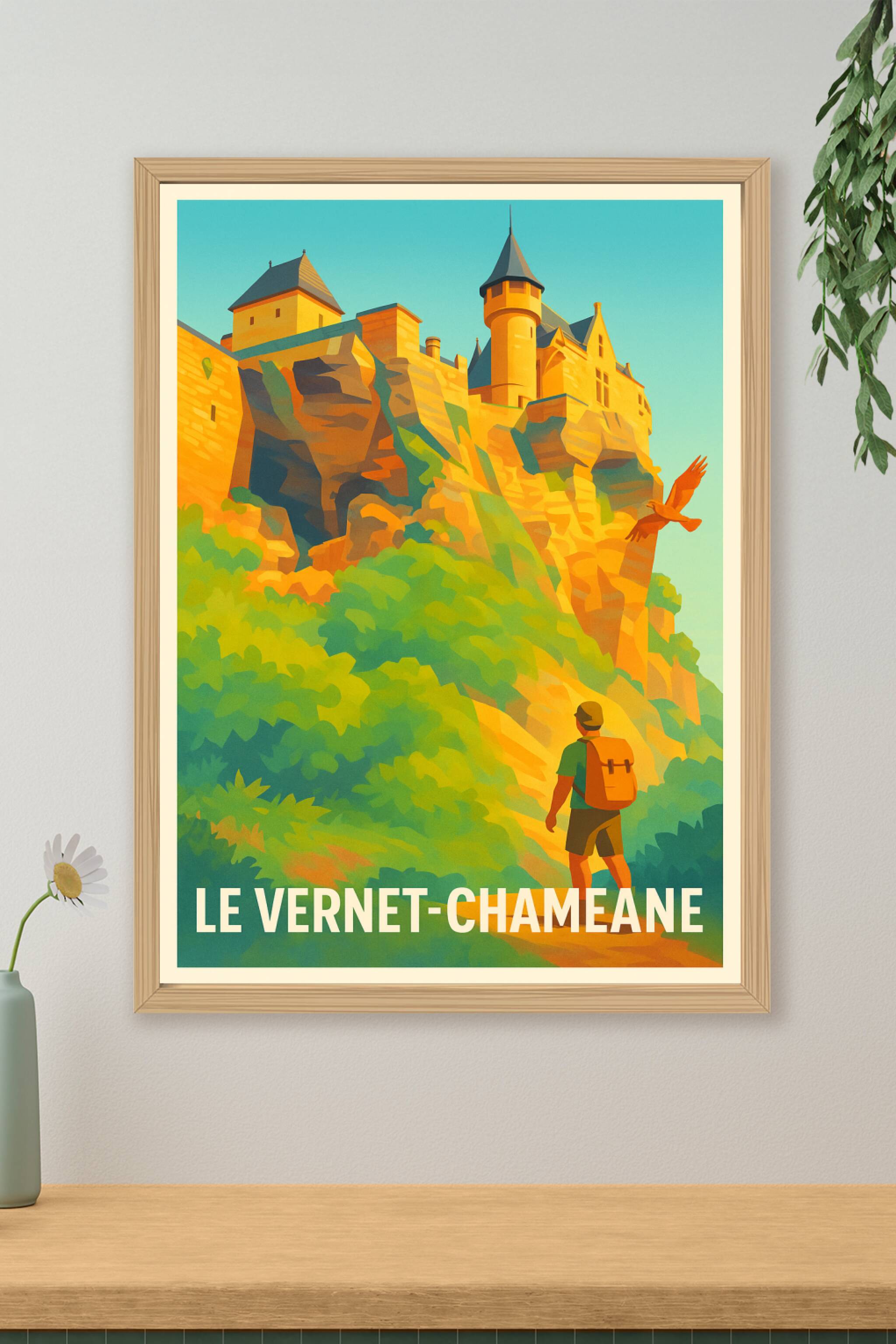 Affiche de Le Vernet-Chaméane - L'émerveillement au sommet