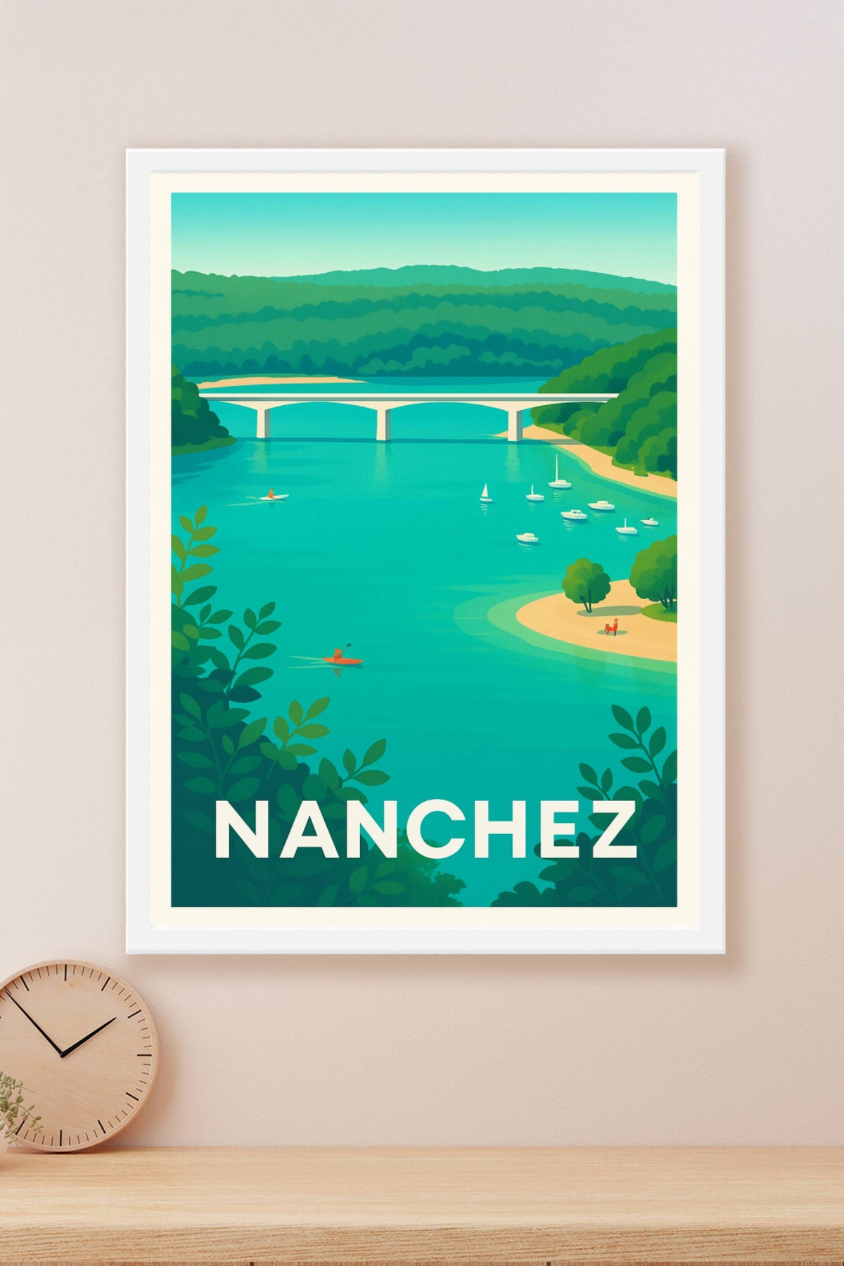 Affiche Nanchez — Évasion au cœur de la nature · poster d'art de Nanchez