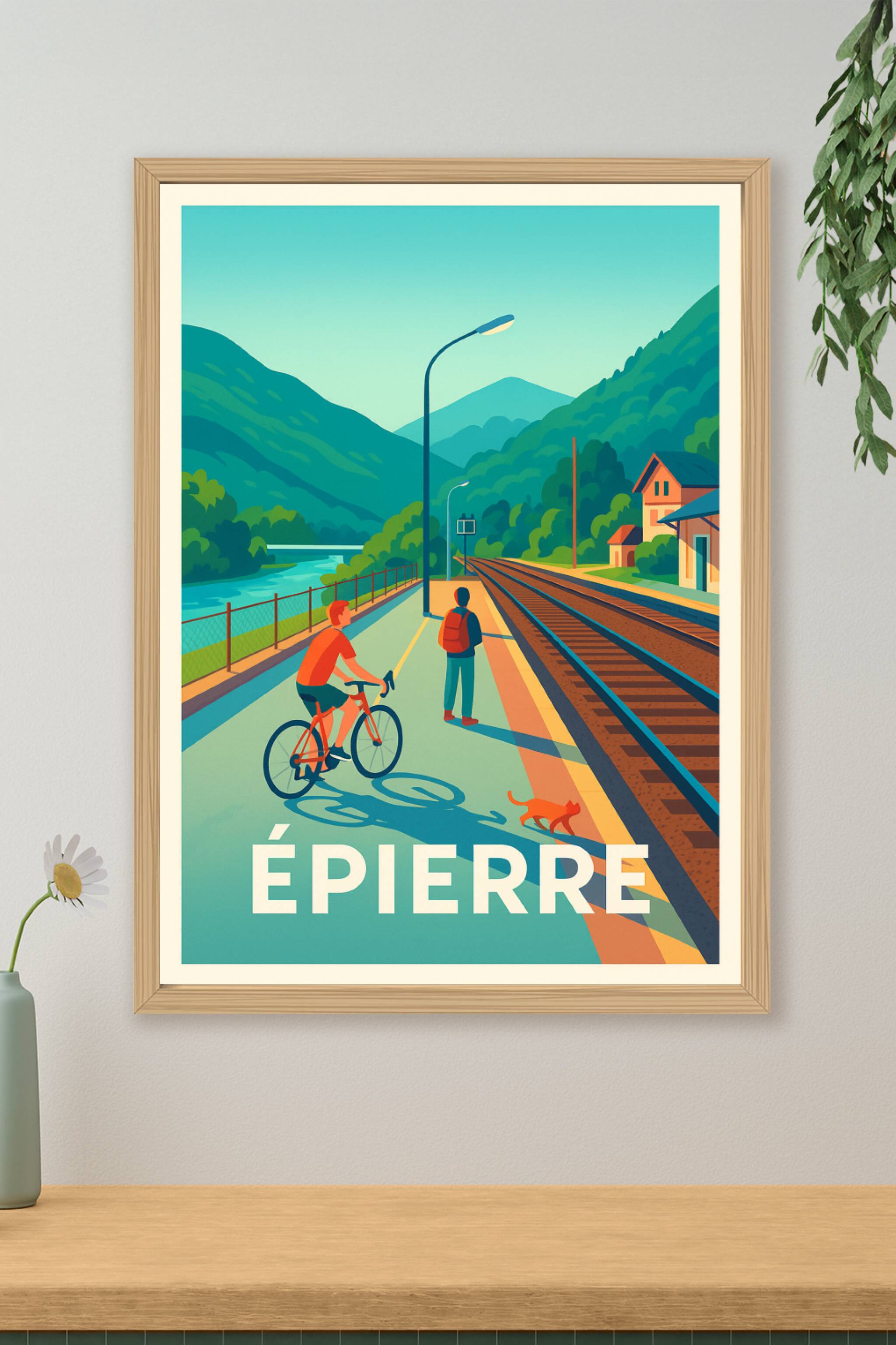 Affiche de Épierre - Escapade paisible à la campagne