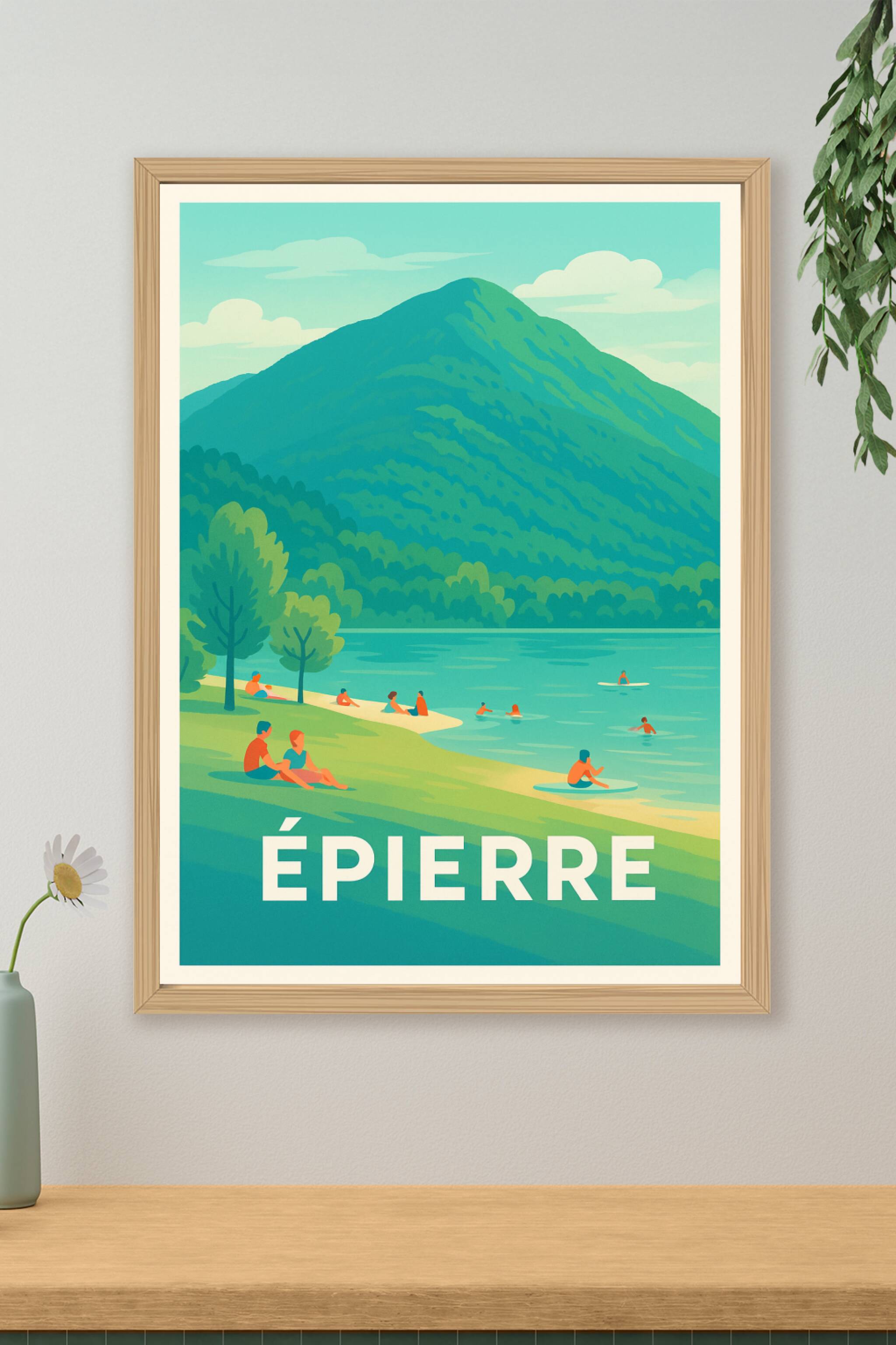 Affiche de Épierre - Escapade nature et détente au bord de l'eau