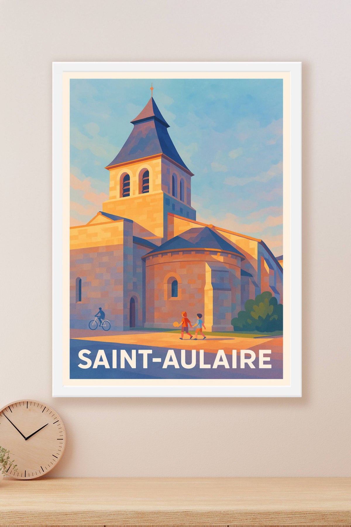 Affiche Saint-Aulaire — Charme et Sérénité au Cœur du Patrimoine · poster d'art de Saint-Aulaire
