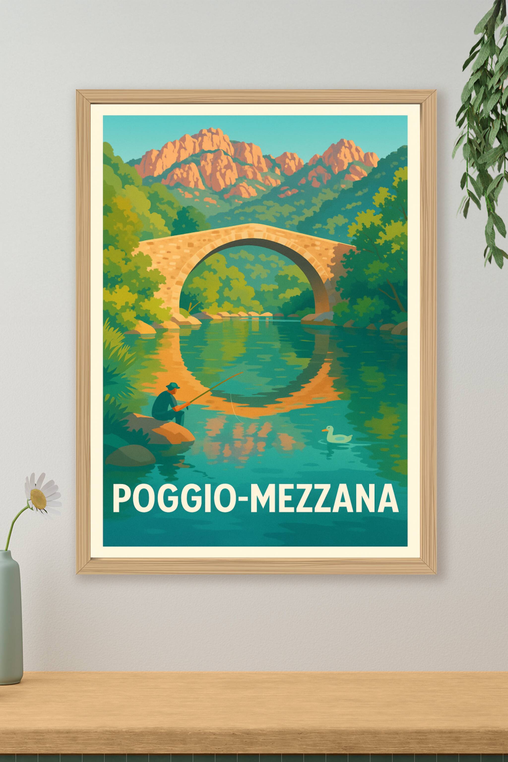 Affiche de Poggio-Mezzana - Tranquillité et charme naturel