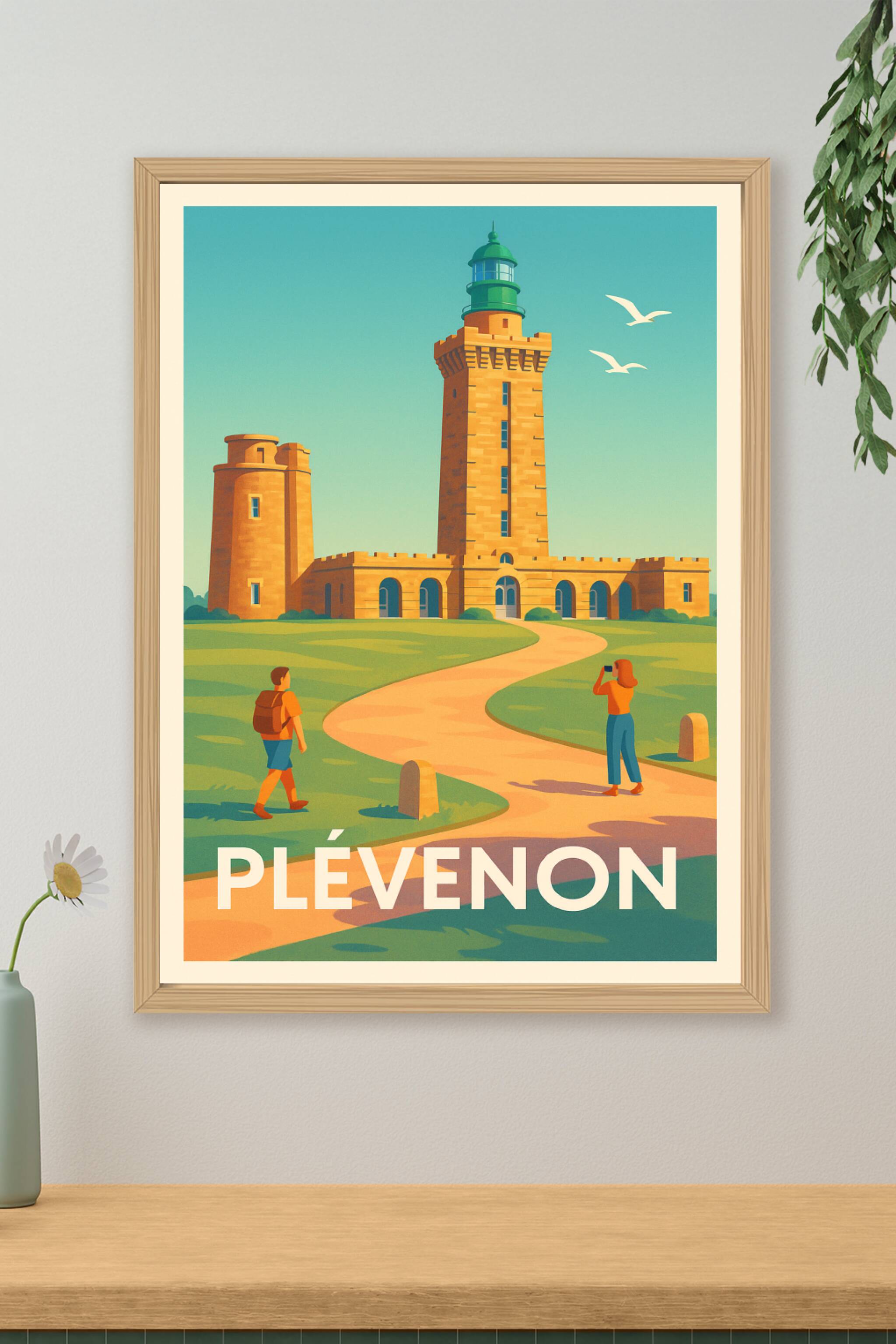 Affiche de Plévenon - L'appel du phare historique