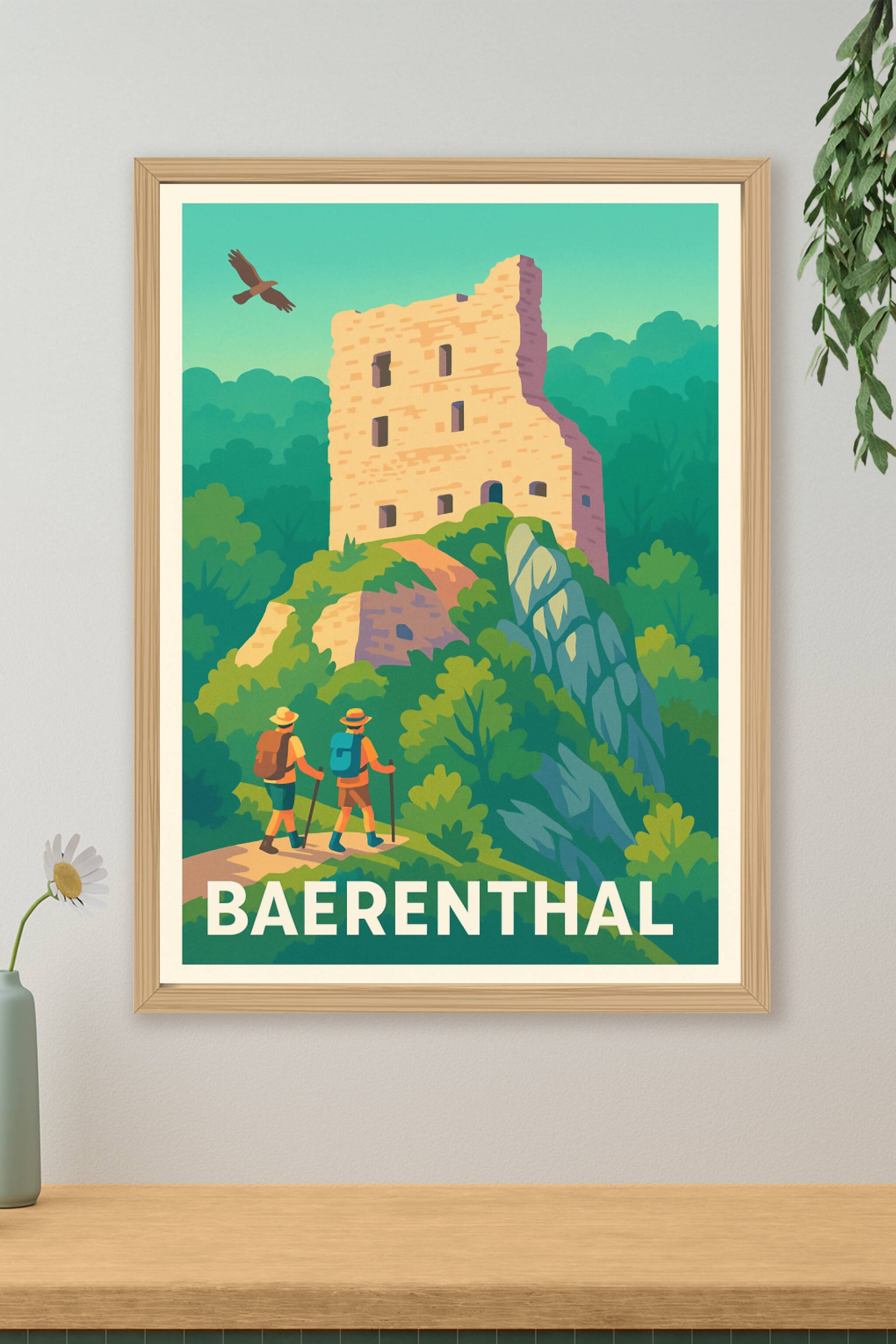 Affiche de Baerenthal - Aventure et patrimoine au cœur de la nature