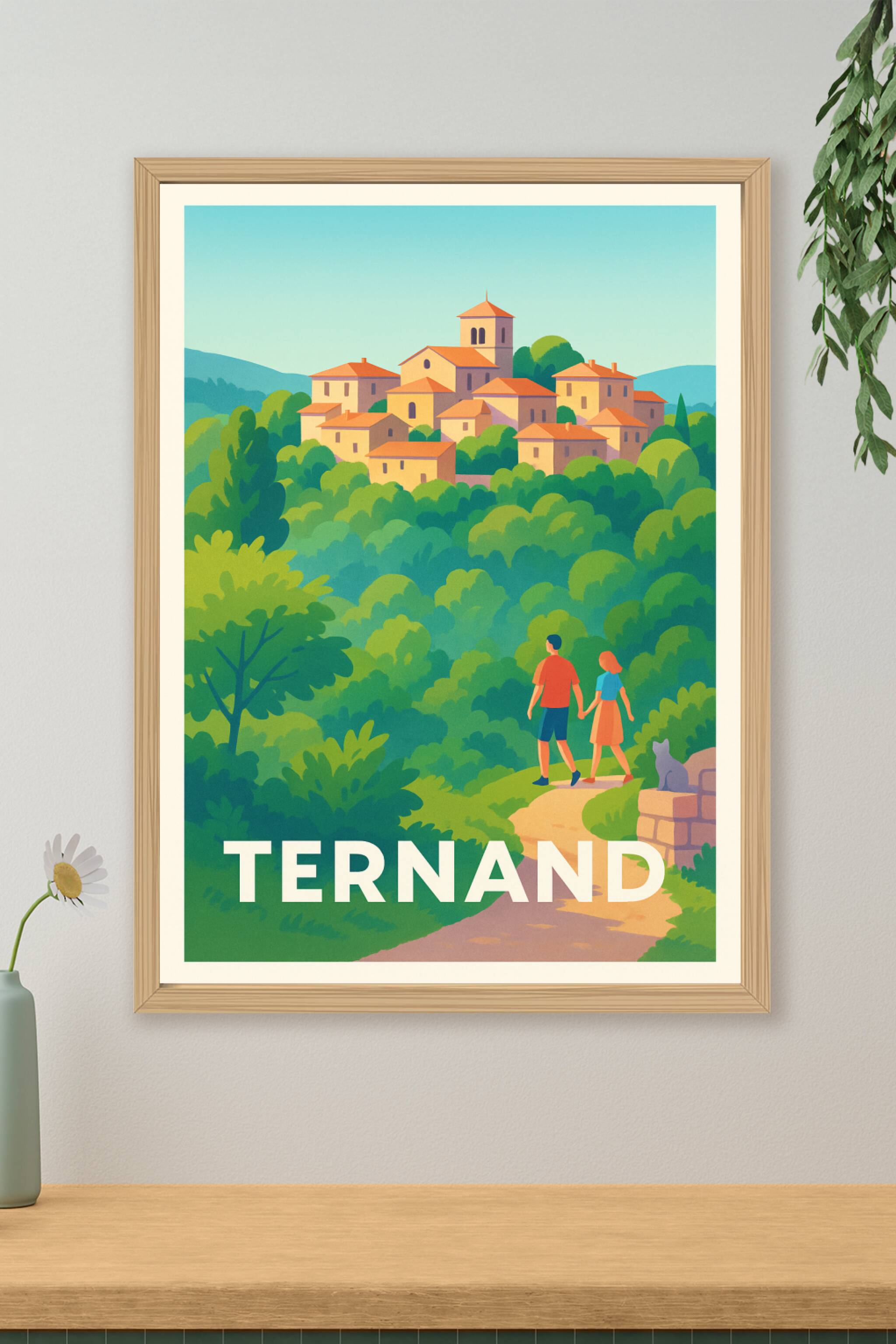 Affiche de Ternand - Escapade bucolique au cœur de la nature