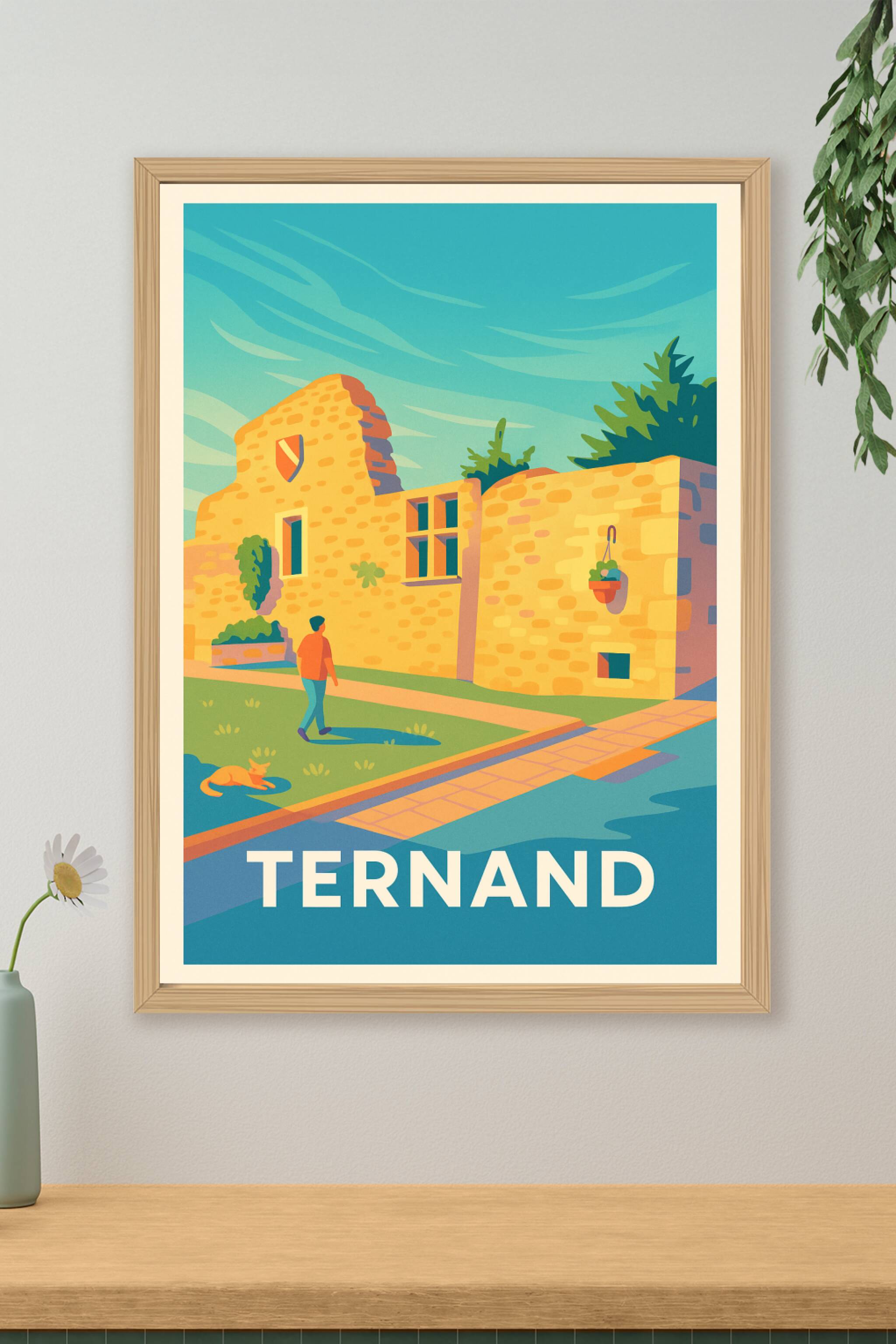 Affiche de Ternand - Tranquillité et charme patrimonial
