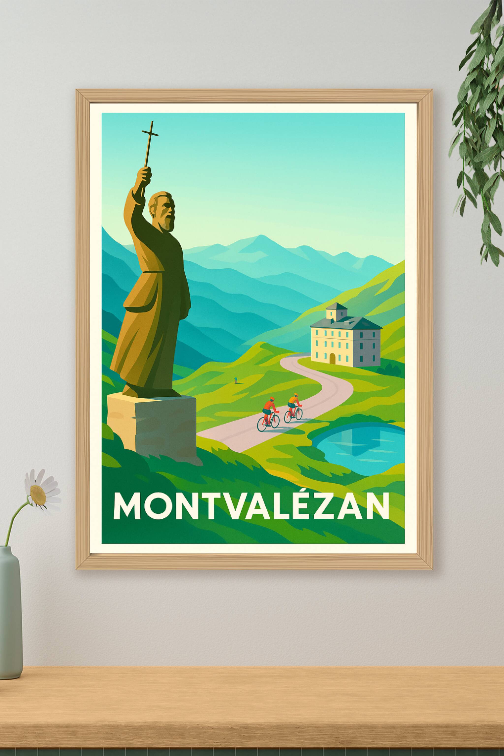 Affiche de Montvalézan - Escapade Nature entre Montagnes et Histoire