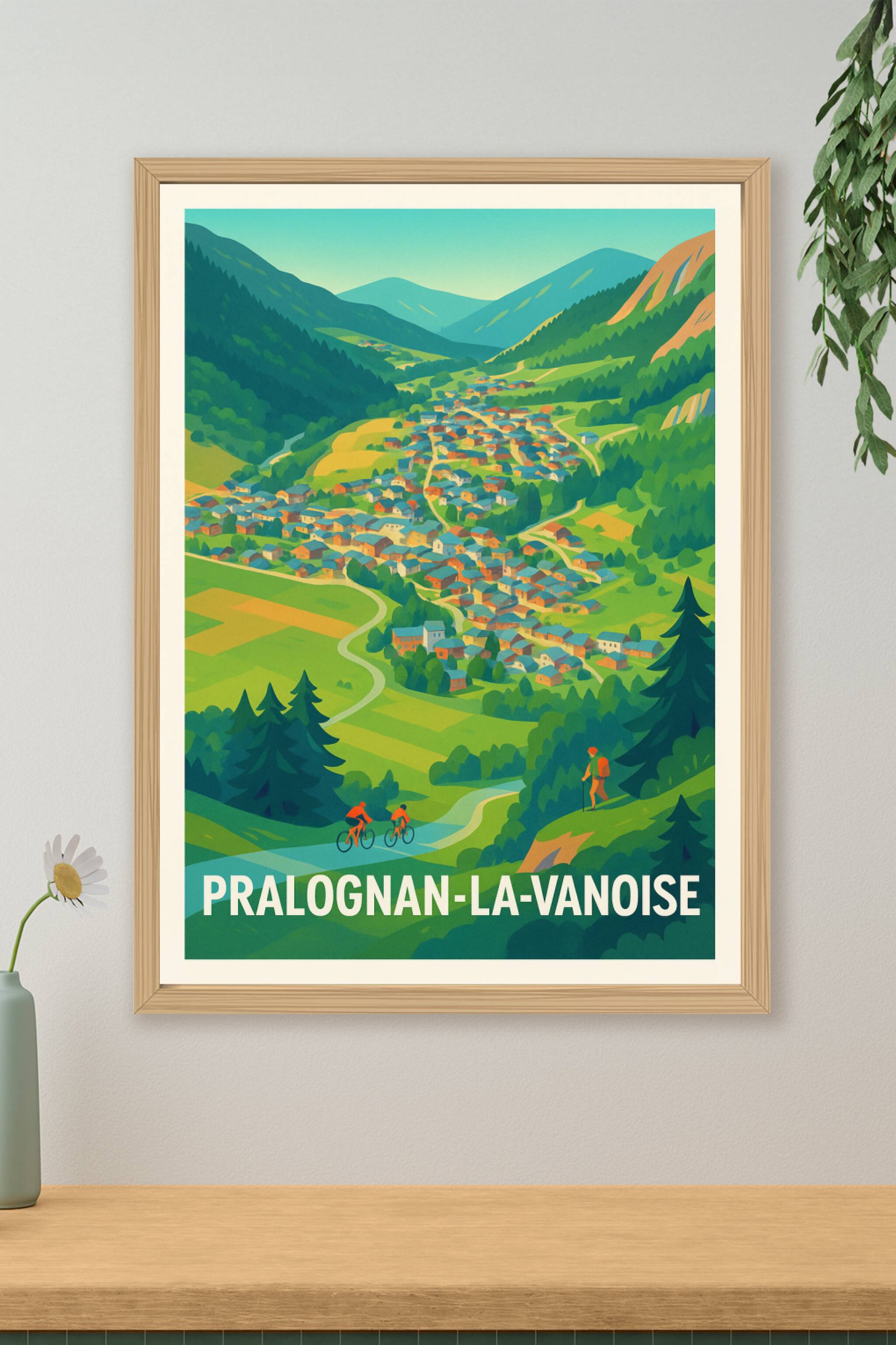Affiche de Pralognan-la-Vanoise - Évasion en cœur de nature alpine