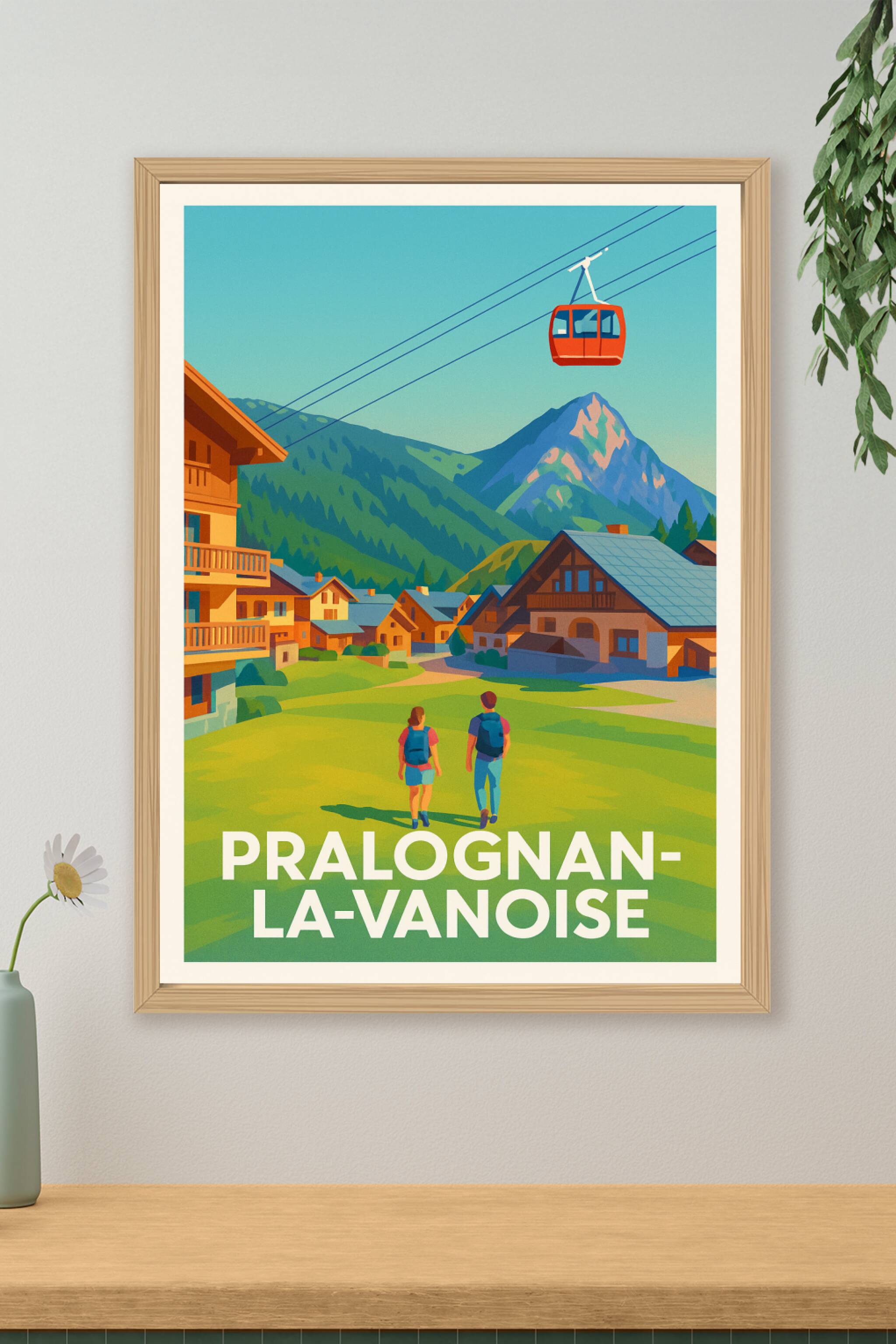 Affiche de Pralognan-la-Vanoise - L'évasion alpine authentique