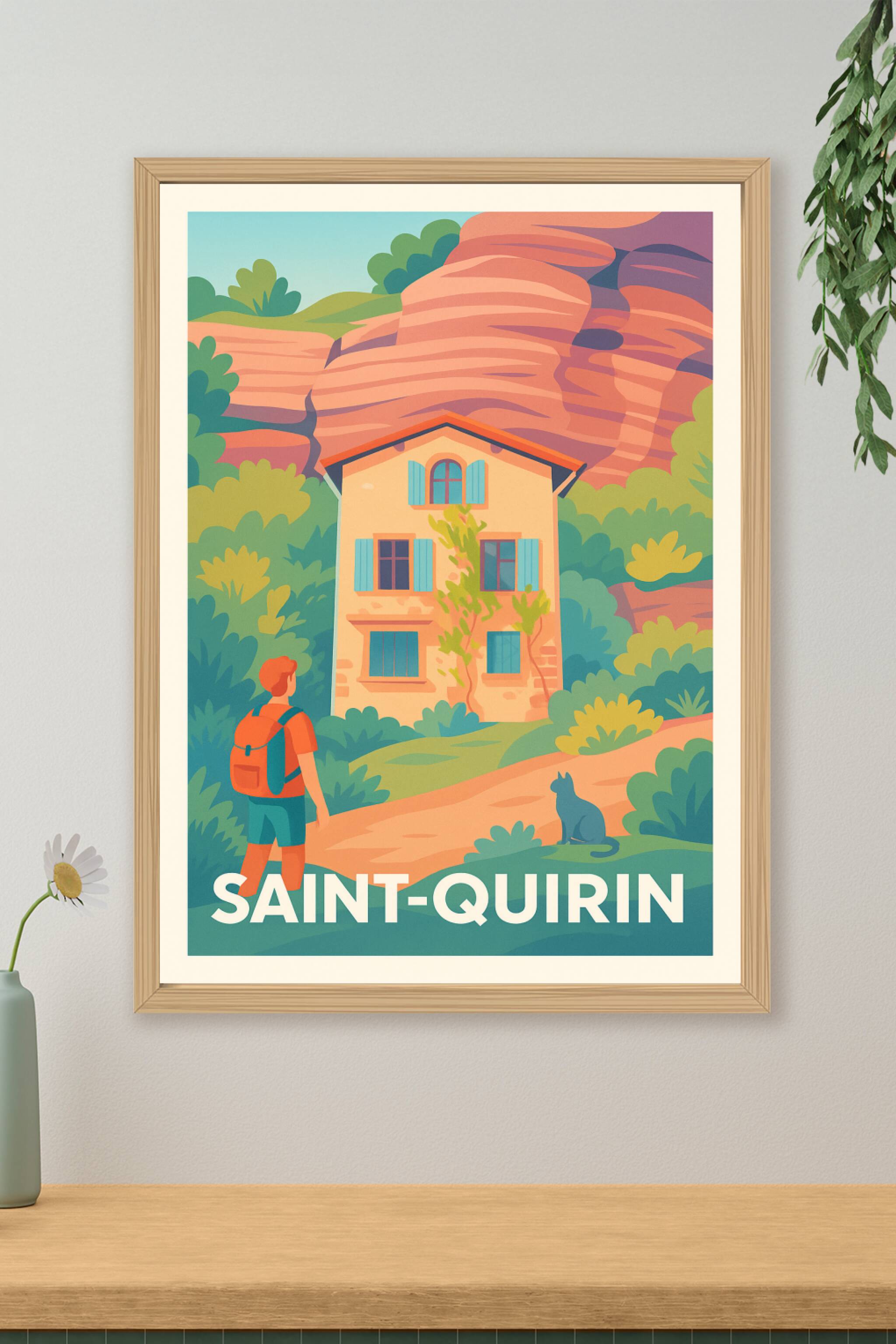 Affiche de Saint-Quirin - L'escapade bucolique au cœur de la nature