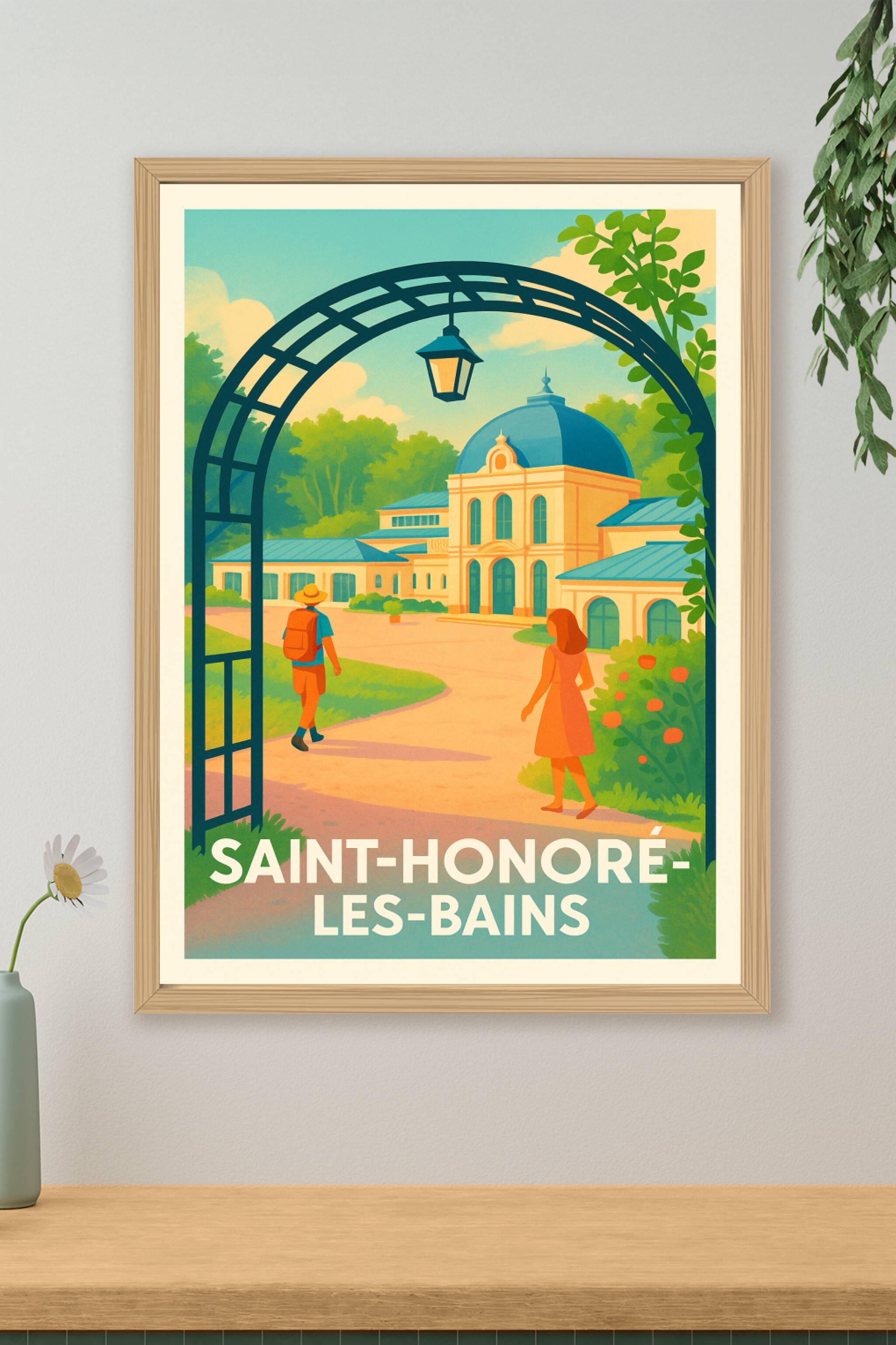 Affiche de Saint-Honoré-les-Bains - Escapade au cœur d’un élégance intemporelle