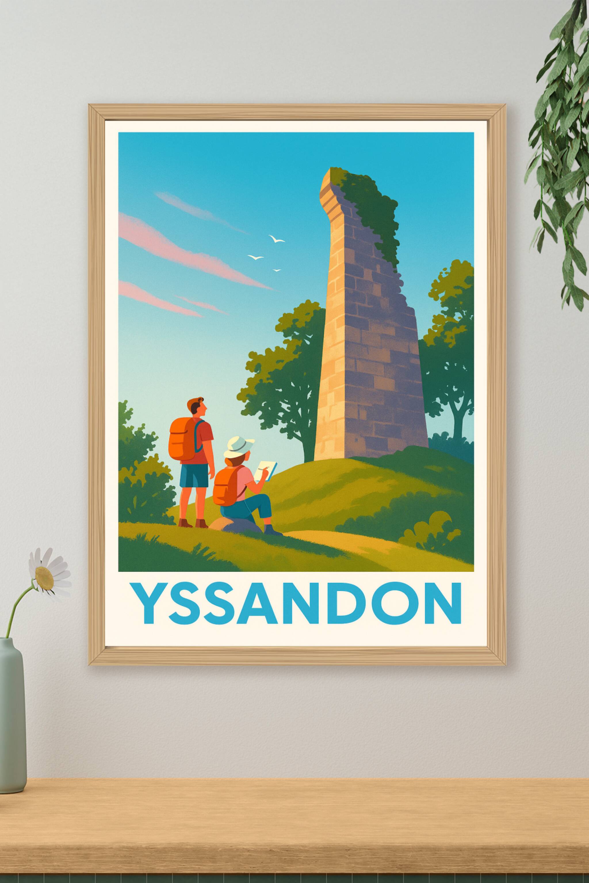 Affiche de Yssandon - Escapade au coeur des ruines historiques