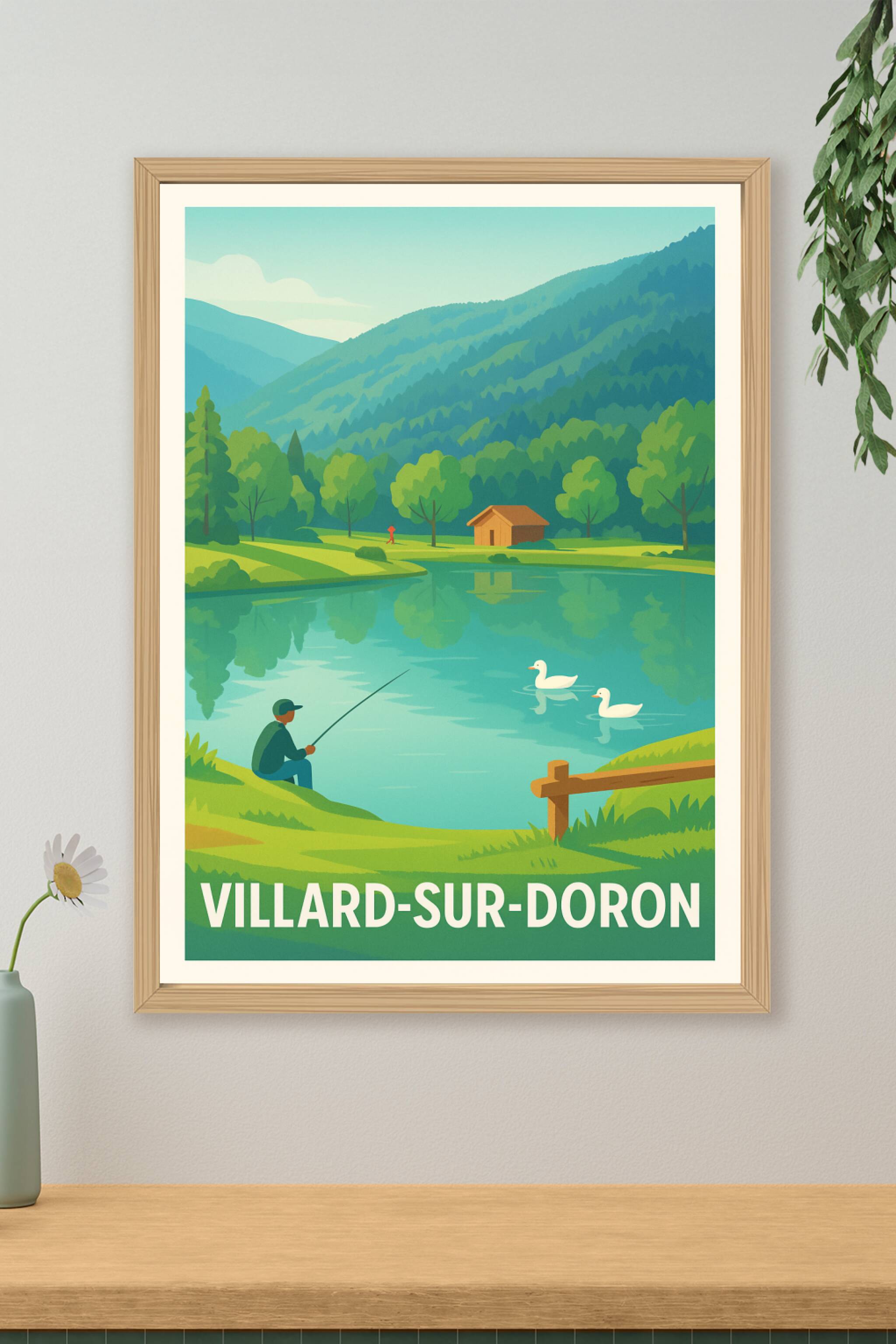 Affiche de Villard-sur-Doron - L’évasion nature au bord de l’eau