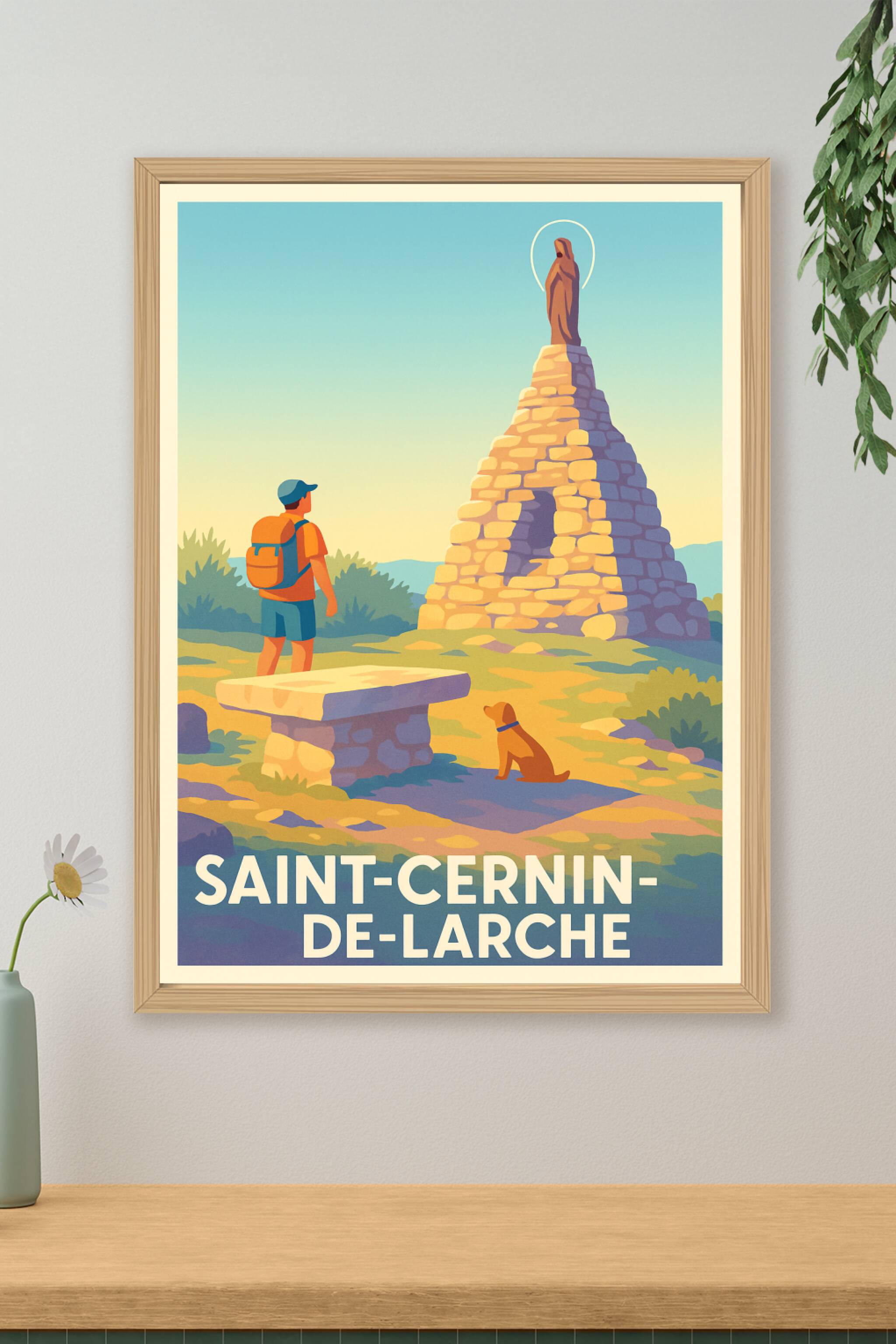 Affiche de Saint-Cernin-de-Larche - Escapade au sommet