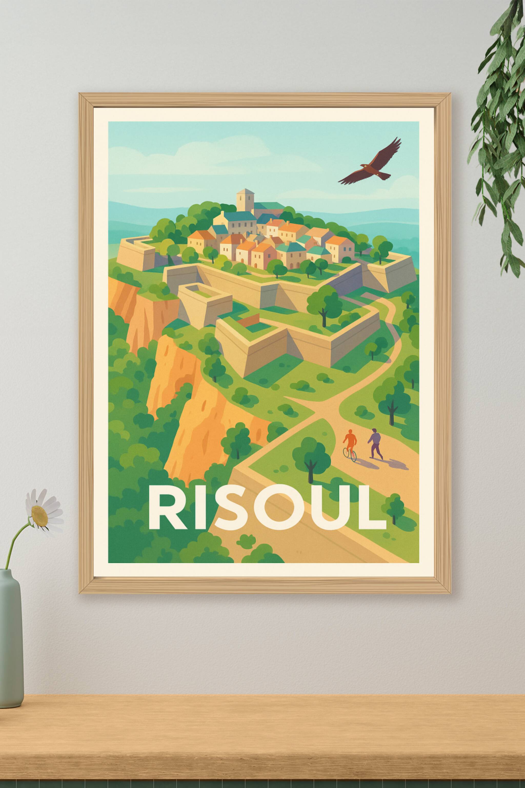 Affiche de Risoul - L'évasion alpine en pleine nature