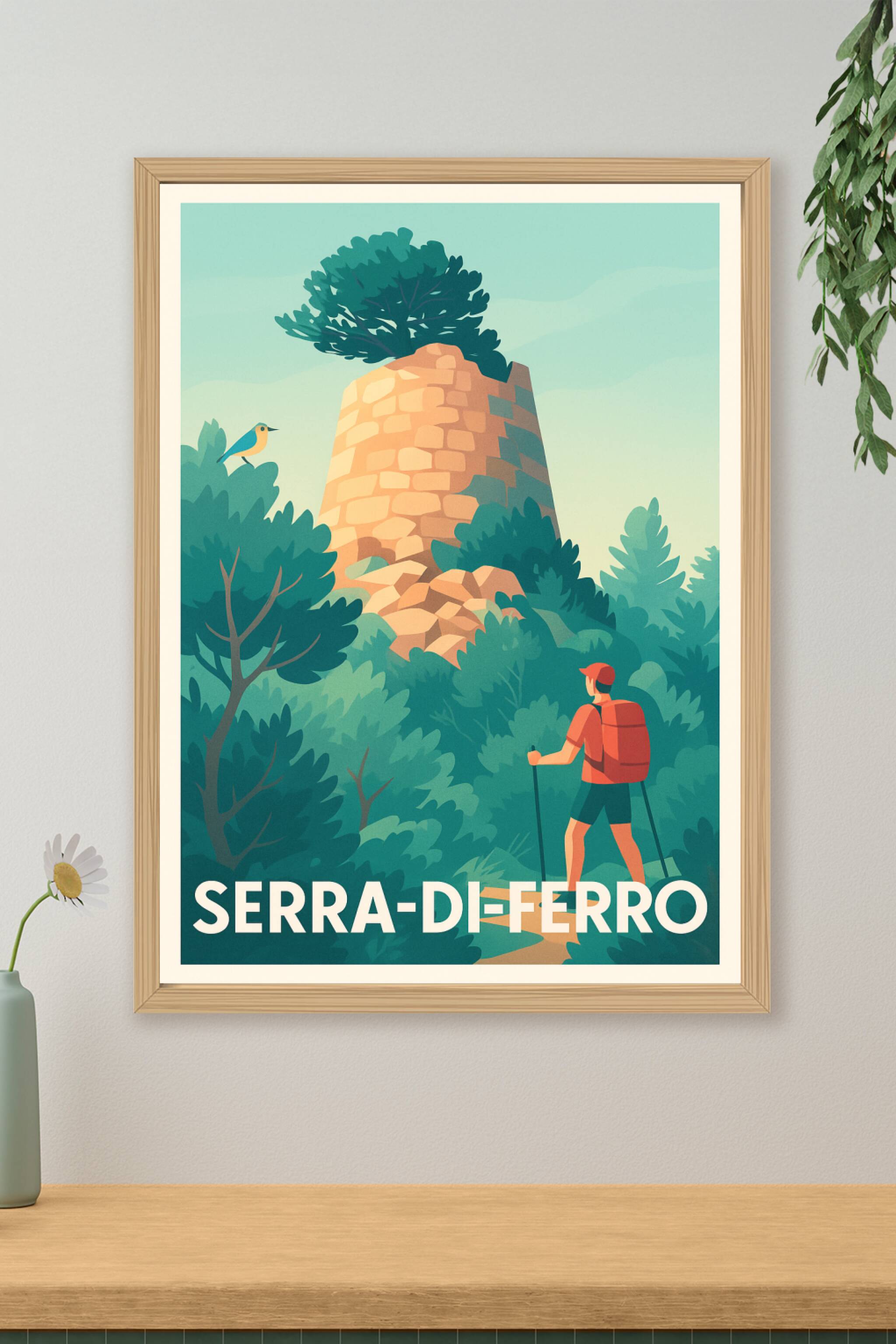Affiche de Serra-di-Ferro - Nature et patrimoine en balade