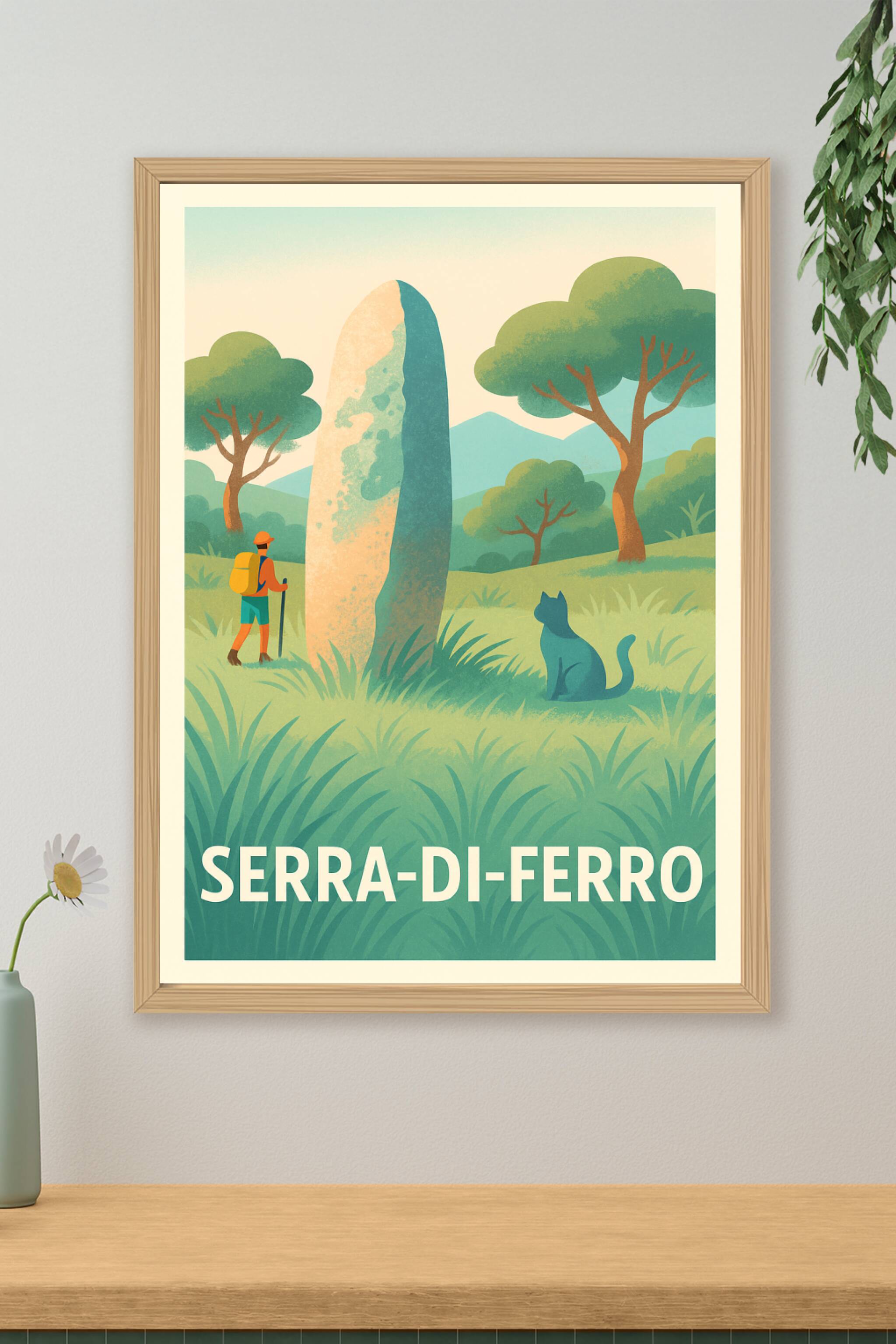 Affiche de Serra-di-Ferro - Invitation à l'exploration nature