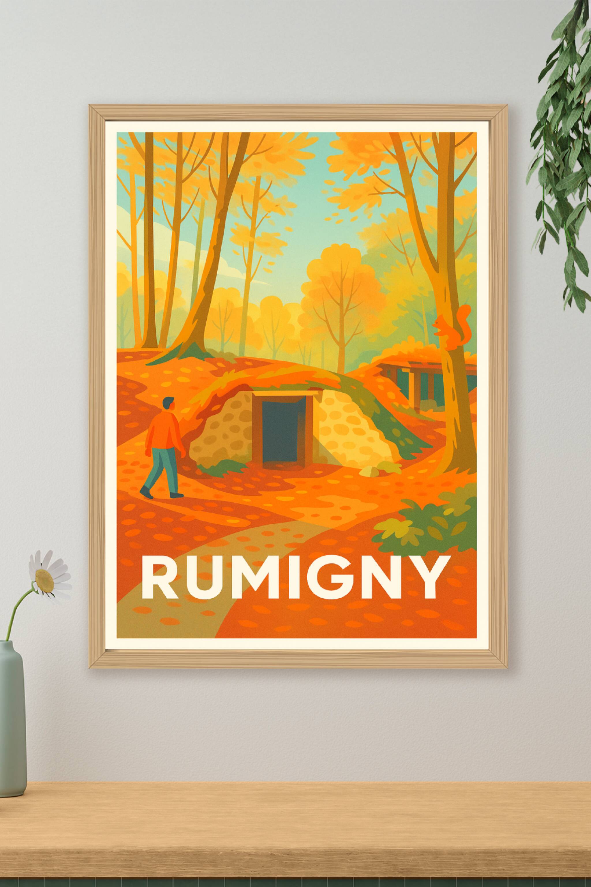 Affiche de Rumigny - Balade automnale en forêt