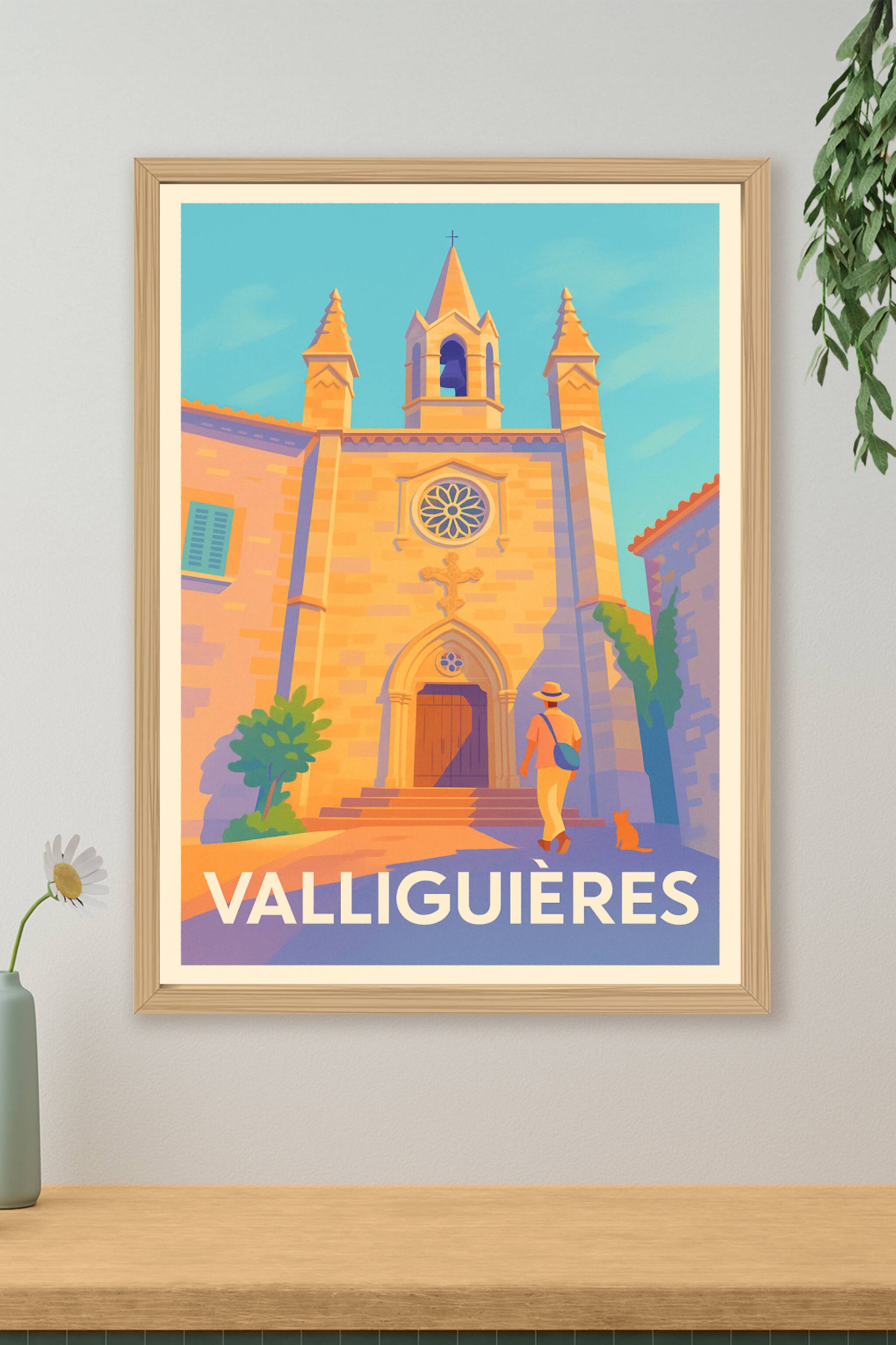 Affiche de Valliguières - Charme authentique au cœur du village