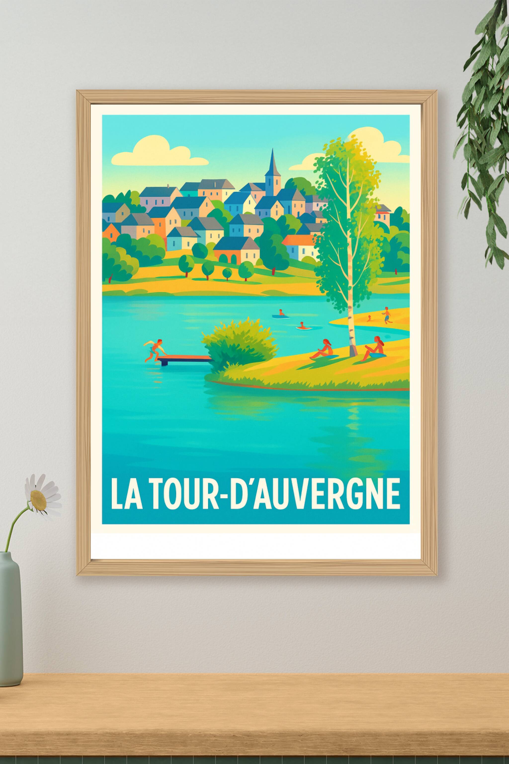 Affiche de La Tour-d’Auvergne - Évasion au cœur de la nature auvergnate